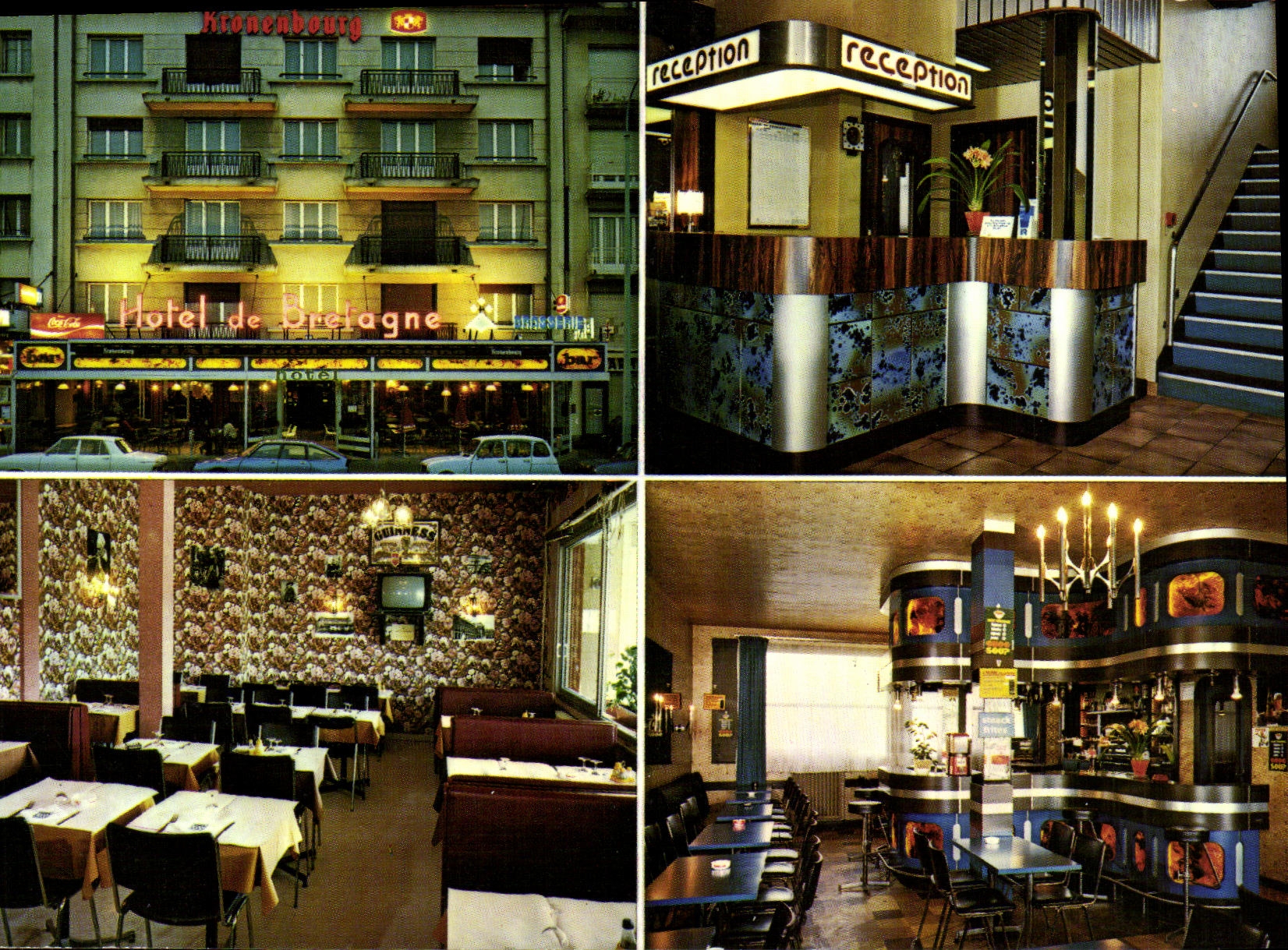 MODERN CARD Hotel of Brittany Places Rennes Station