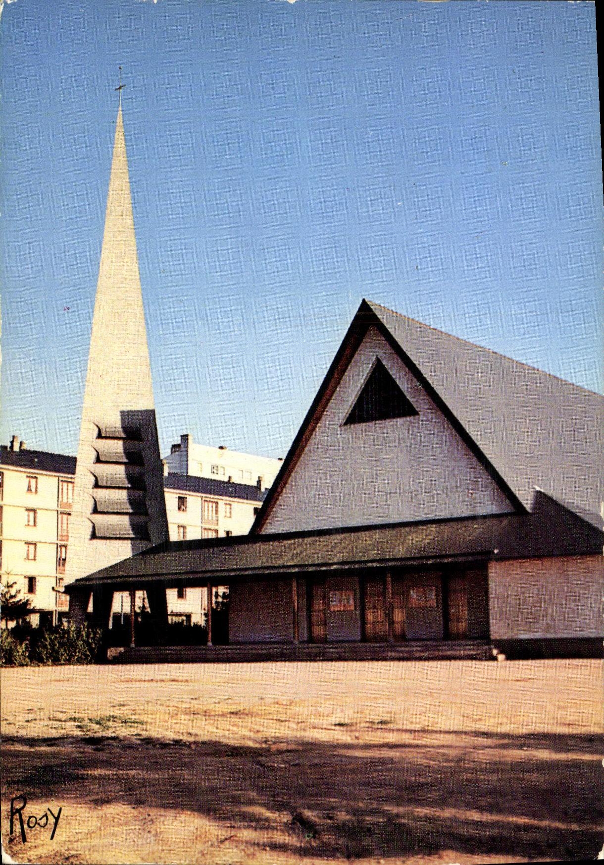 CPM Rennes Eglise St Jean Marie Viannay Beauchamp Labesse