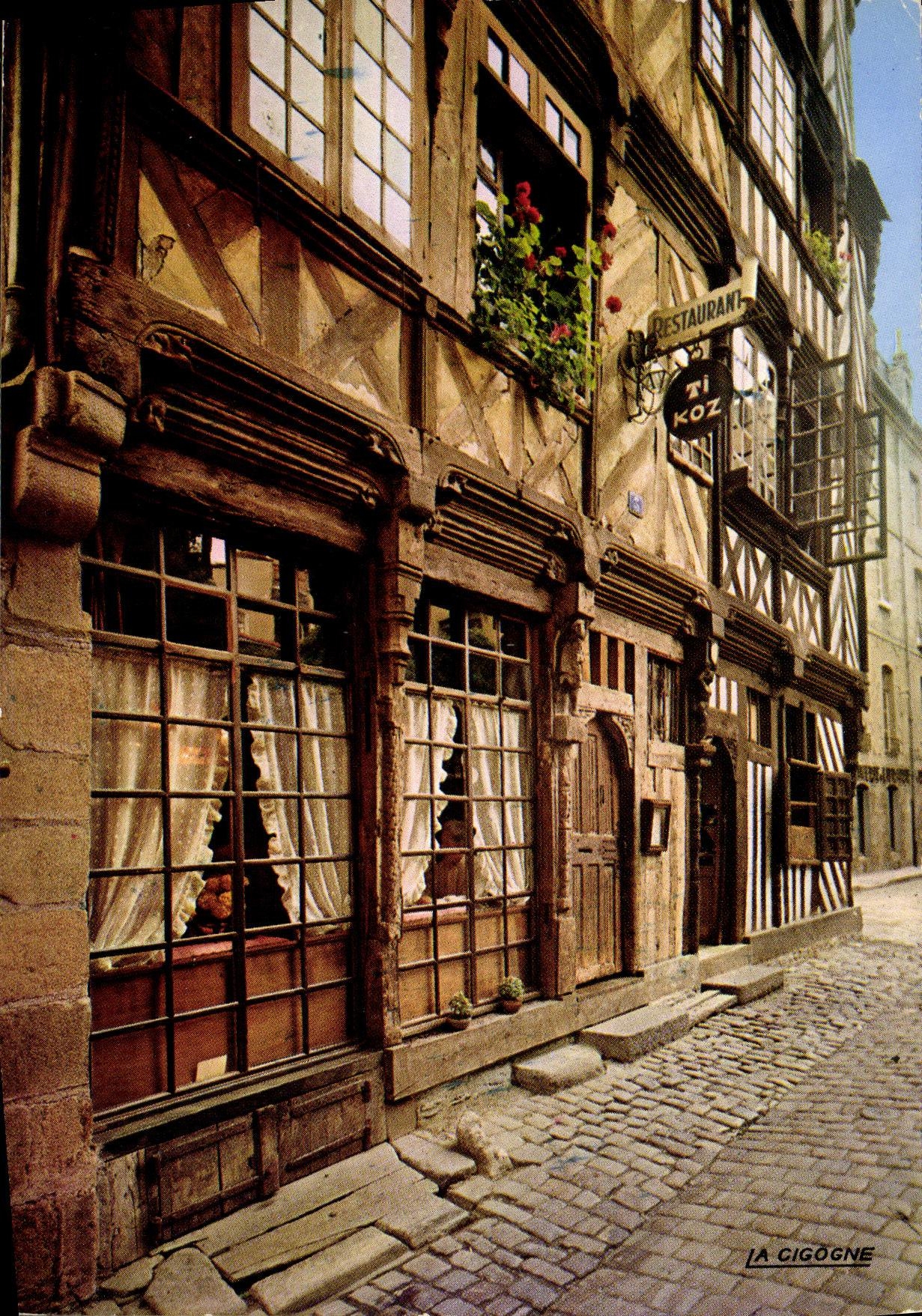 MODERN CARD Rennes the House Ti Koz