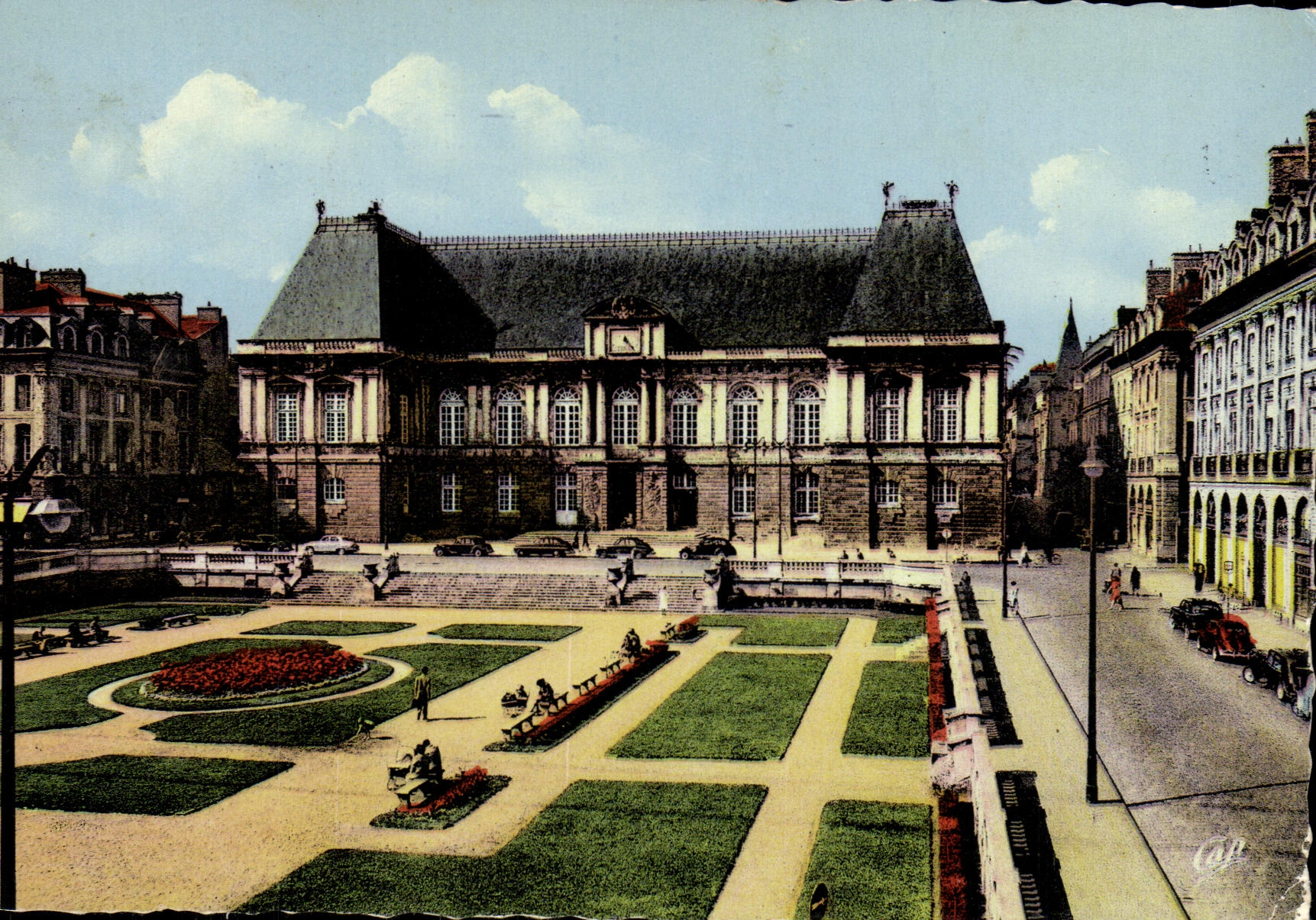 CPM Rennes Le Palais de Justice