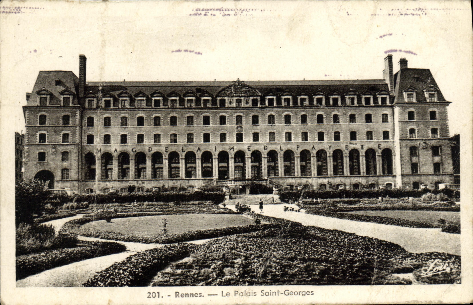 CPA Rennes Le Palais Saint Georges
