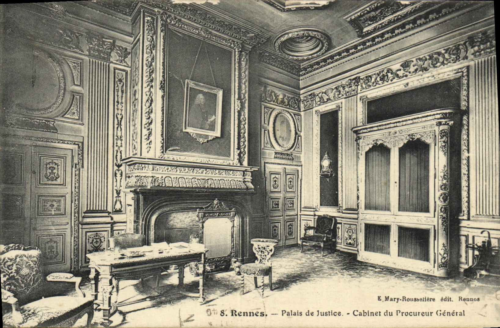 CPA Rennes Palais de Justice Cabinet du Procureur General