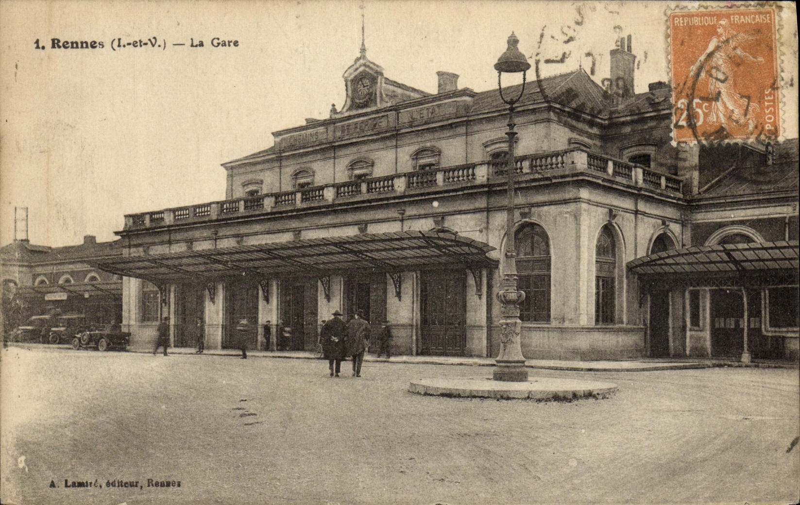 CPA Rennes La Gare