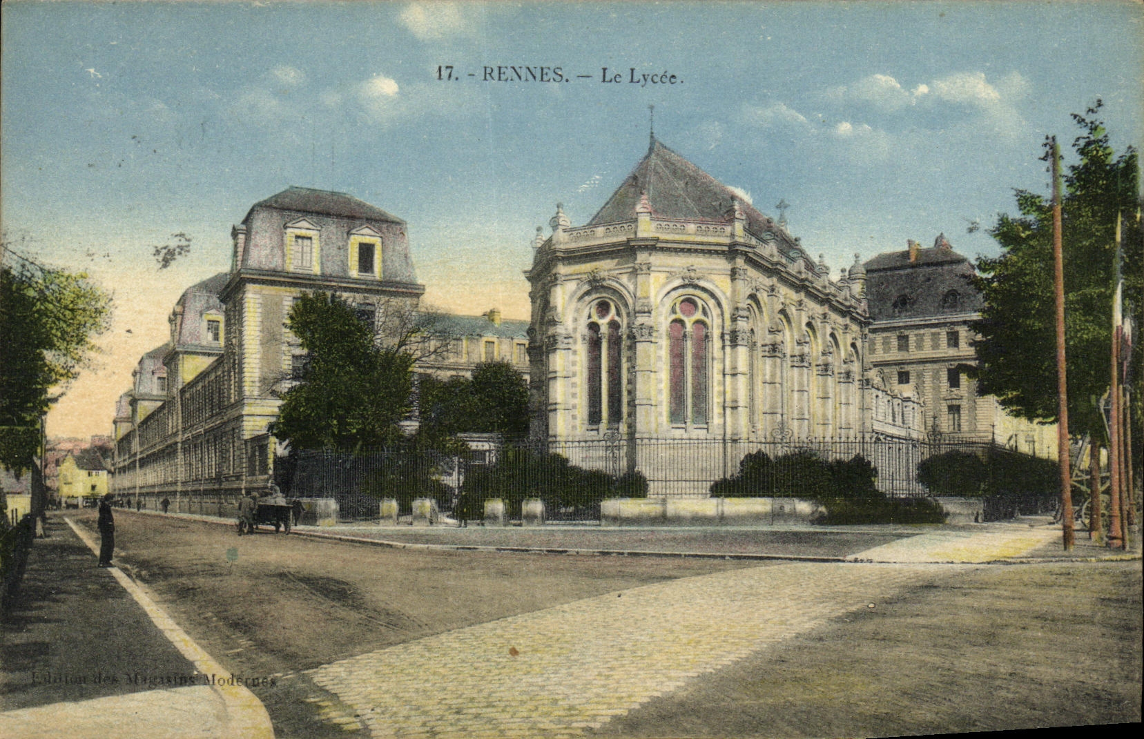 CPA Rennes Le Lycee