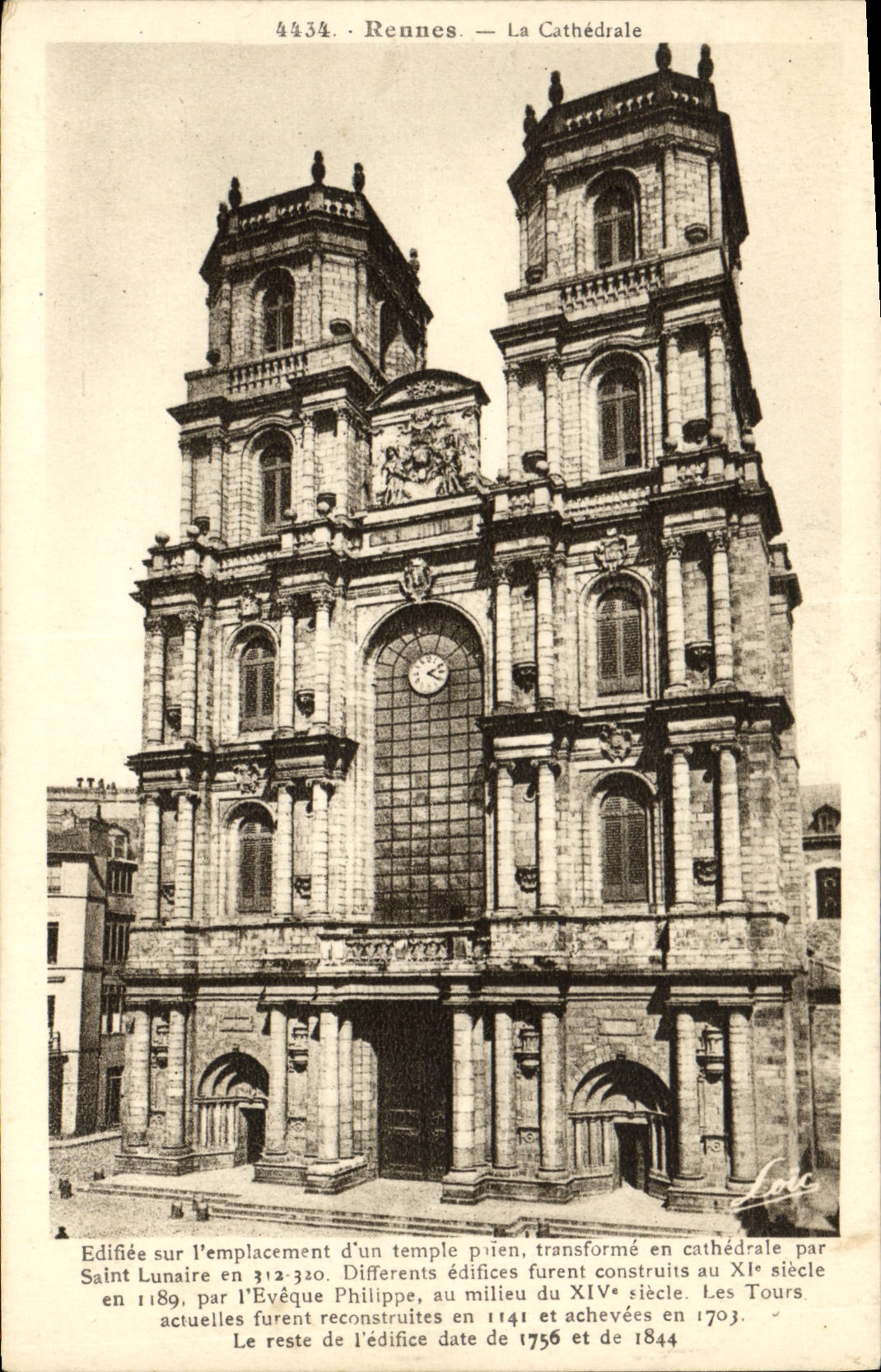 CPA Rennes La Cathedrale
