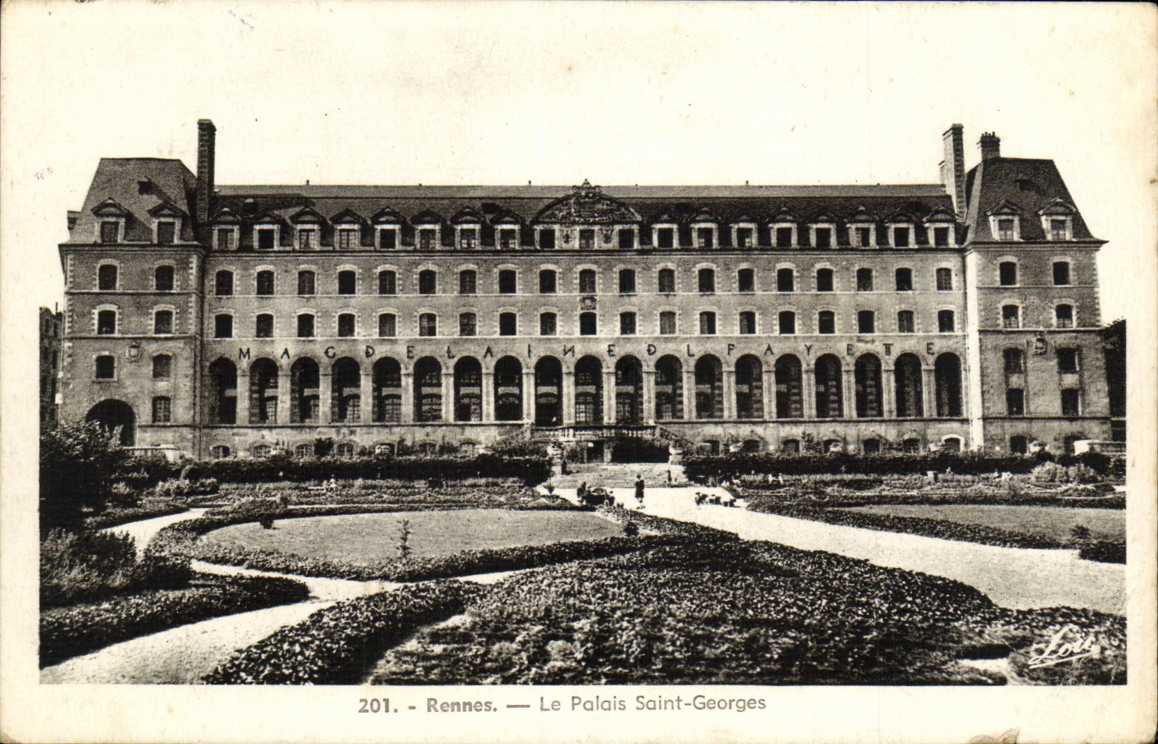 CPA Rennes Le Palais Saint Georges