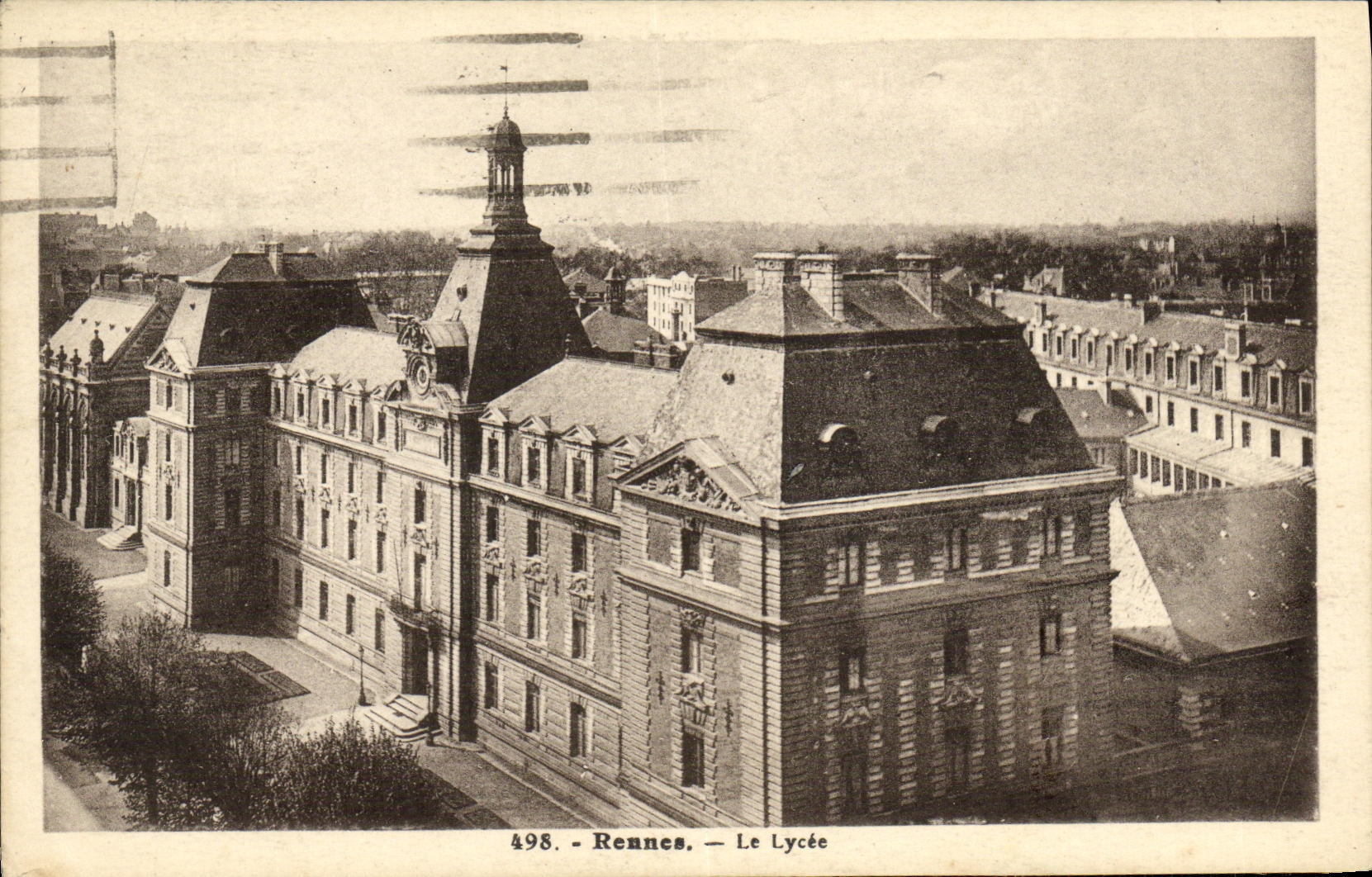 CPA Rennes Le Lycee 