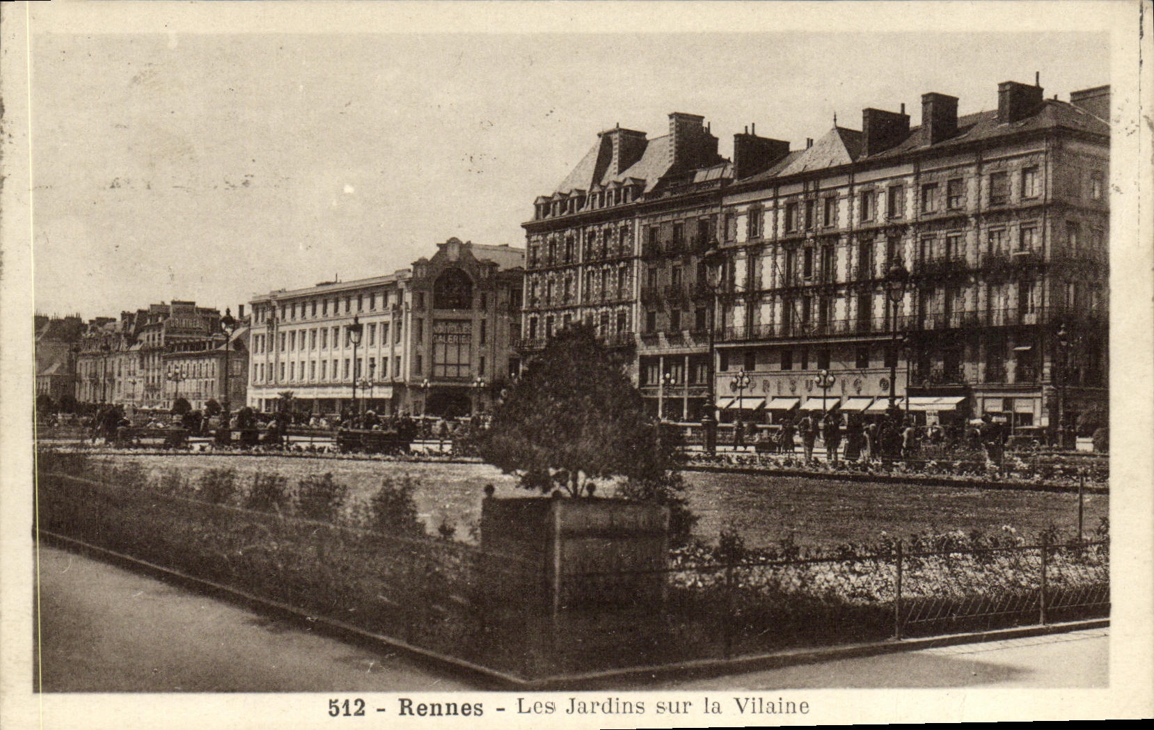 CPA Rennes Les Jardins sur la Villaine