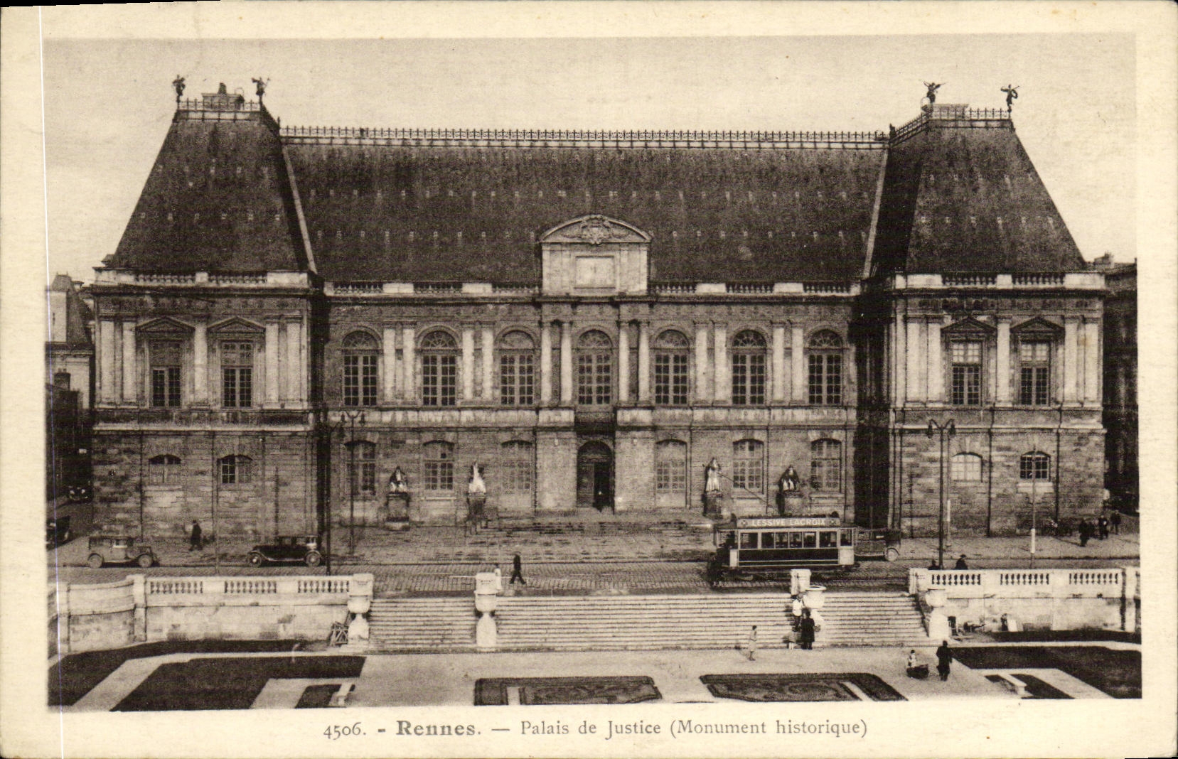 CPA Rennes Palais de Justice