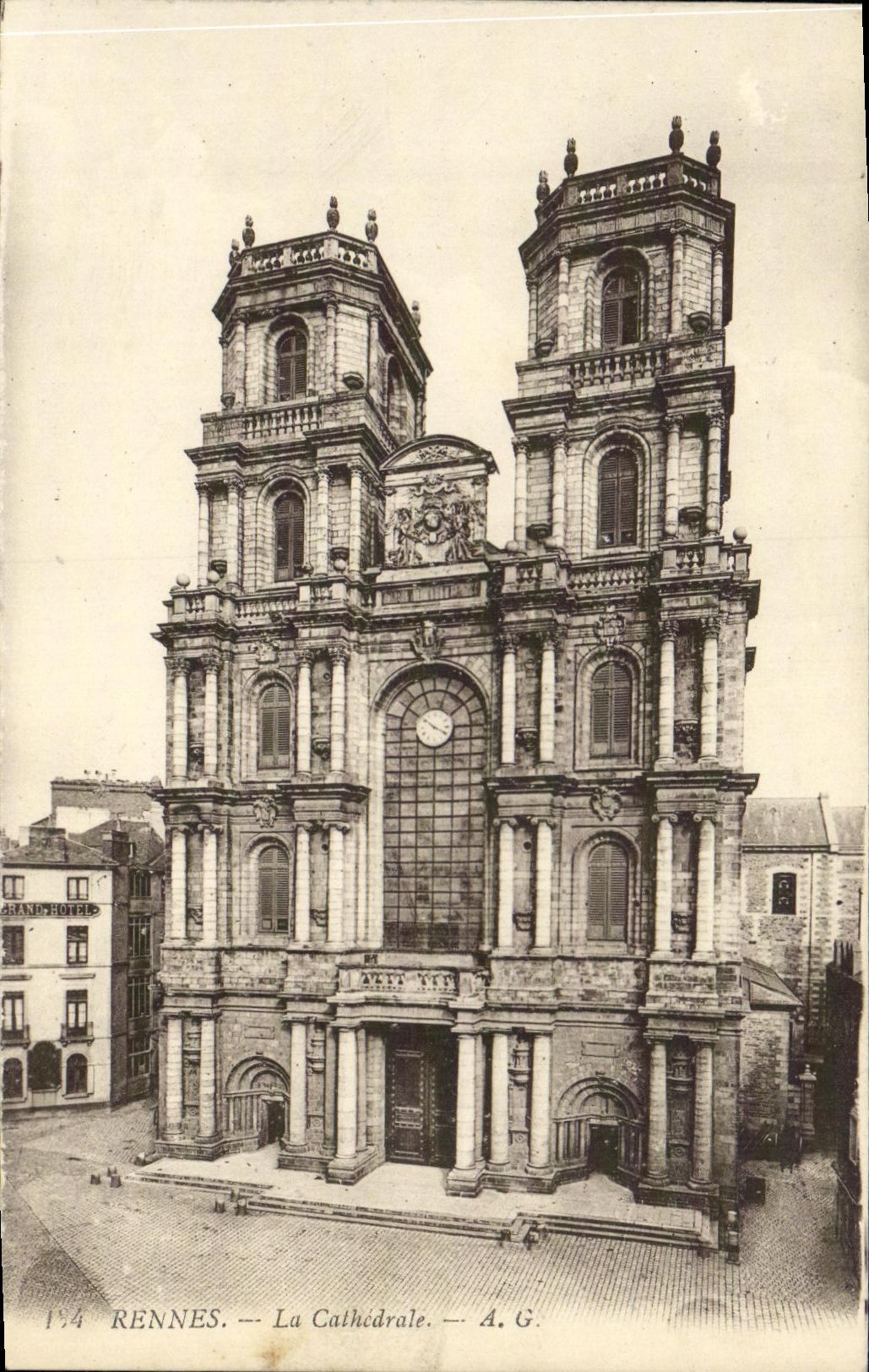 CPA Rennes La Cathedrale