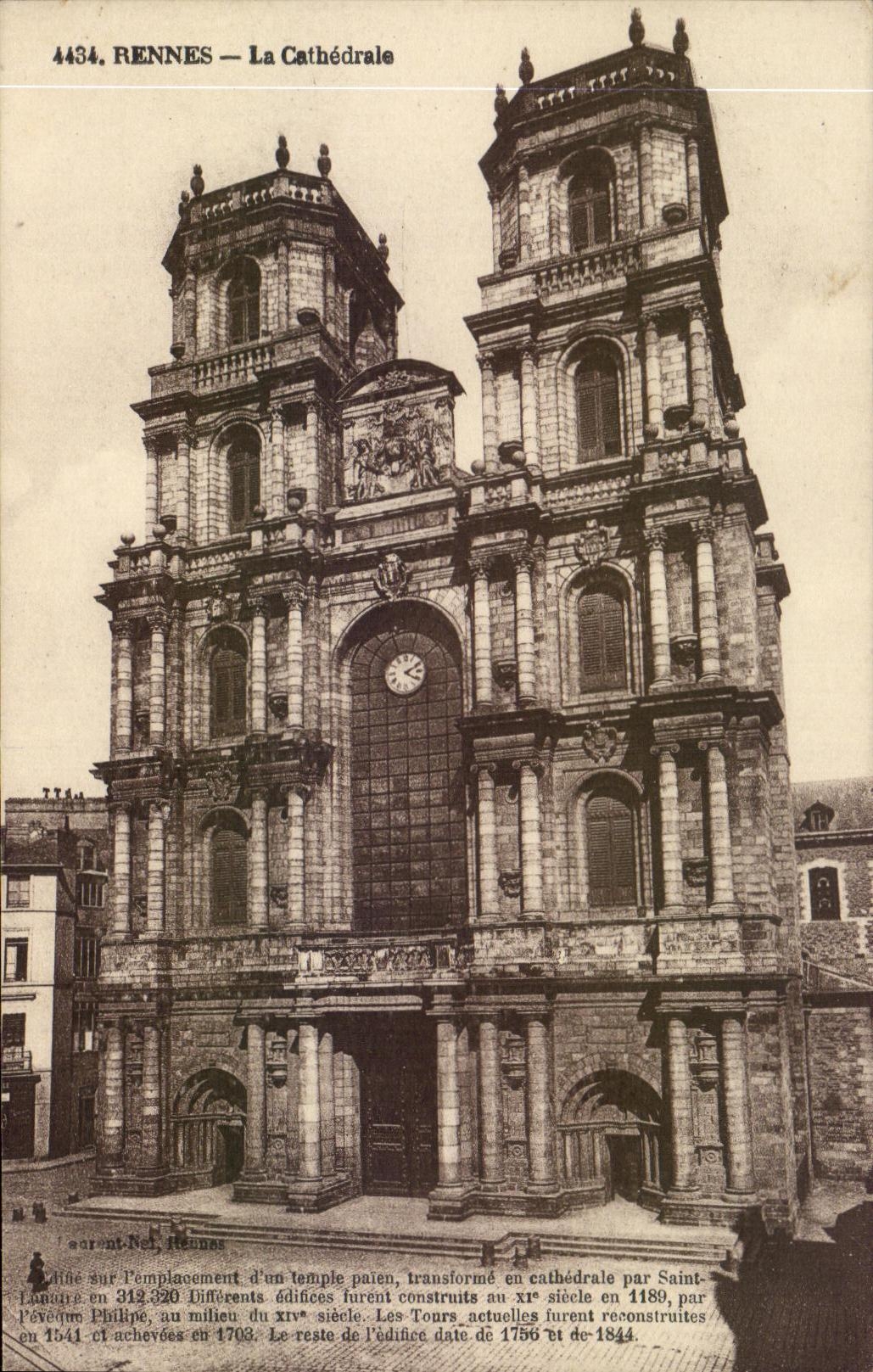 CPA Rennes La Cathedrale