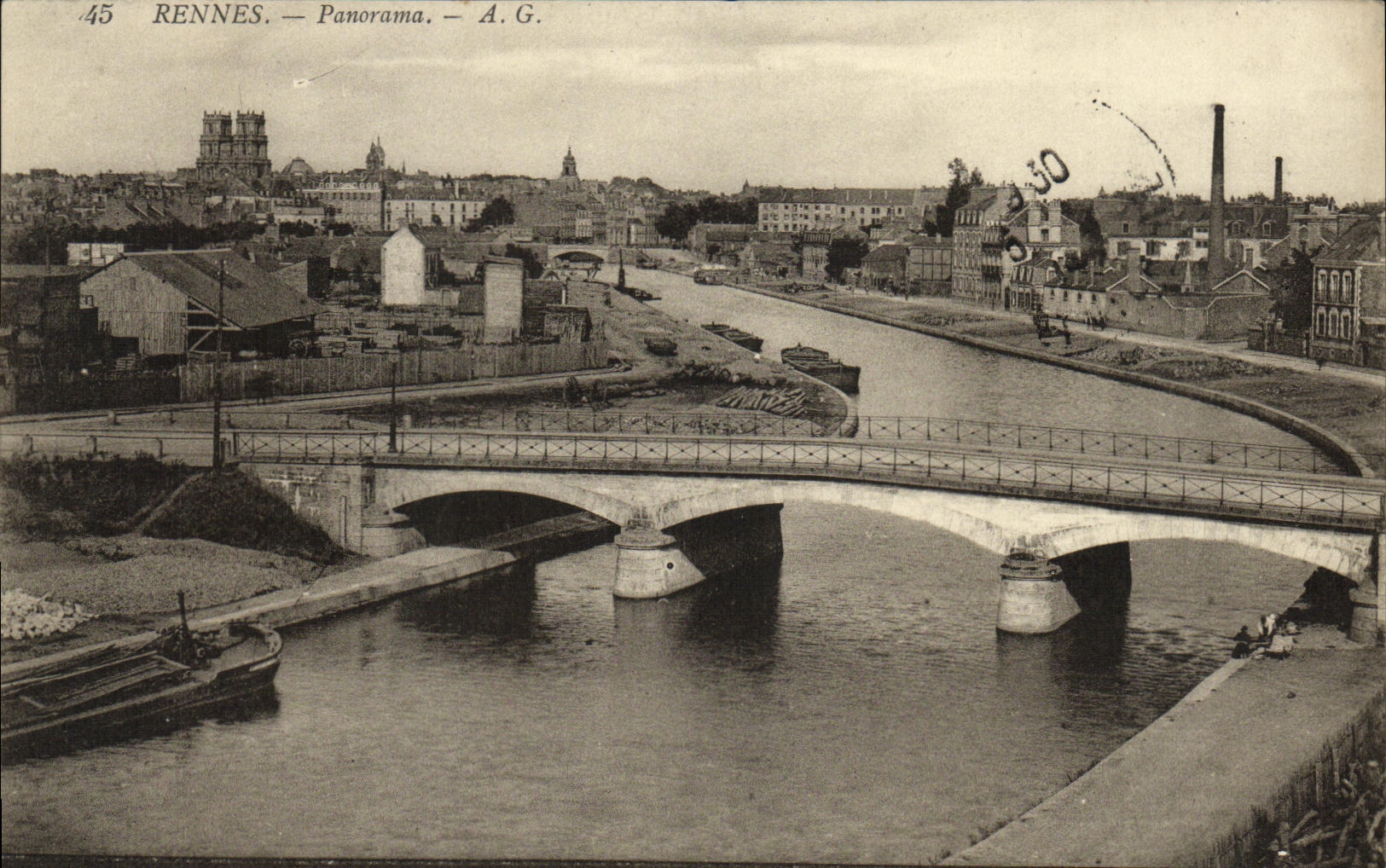 CPA Rennes Panorama