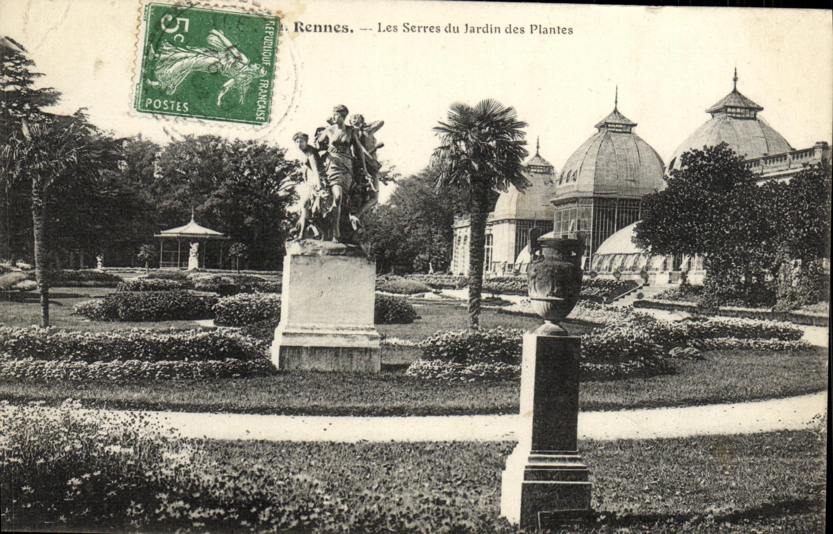 CPA Rennes Les Serres du Jardin des Plantes