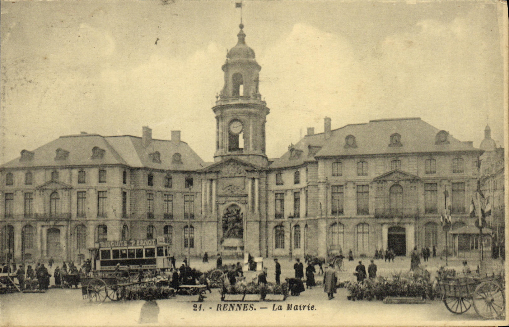 CPA Rennes La mairie