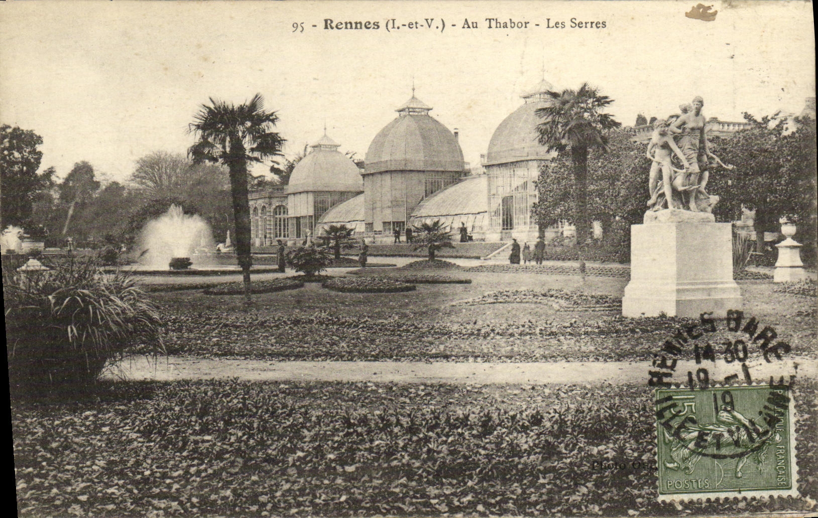 CPA Rennes Au Thabor Les Serres