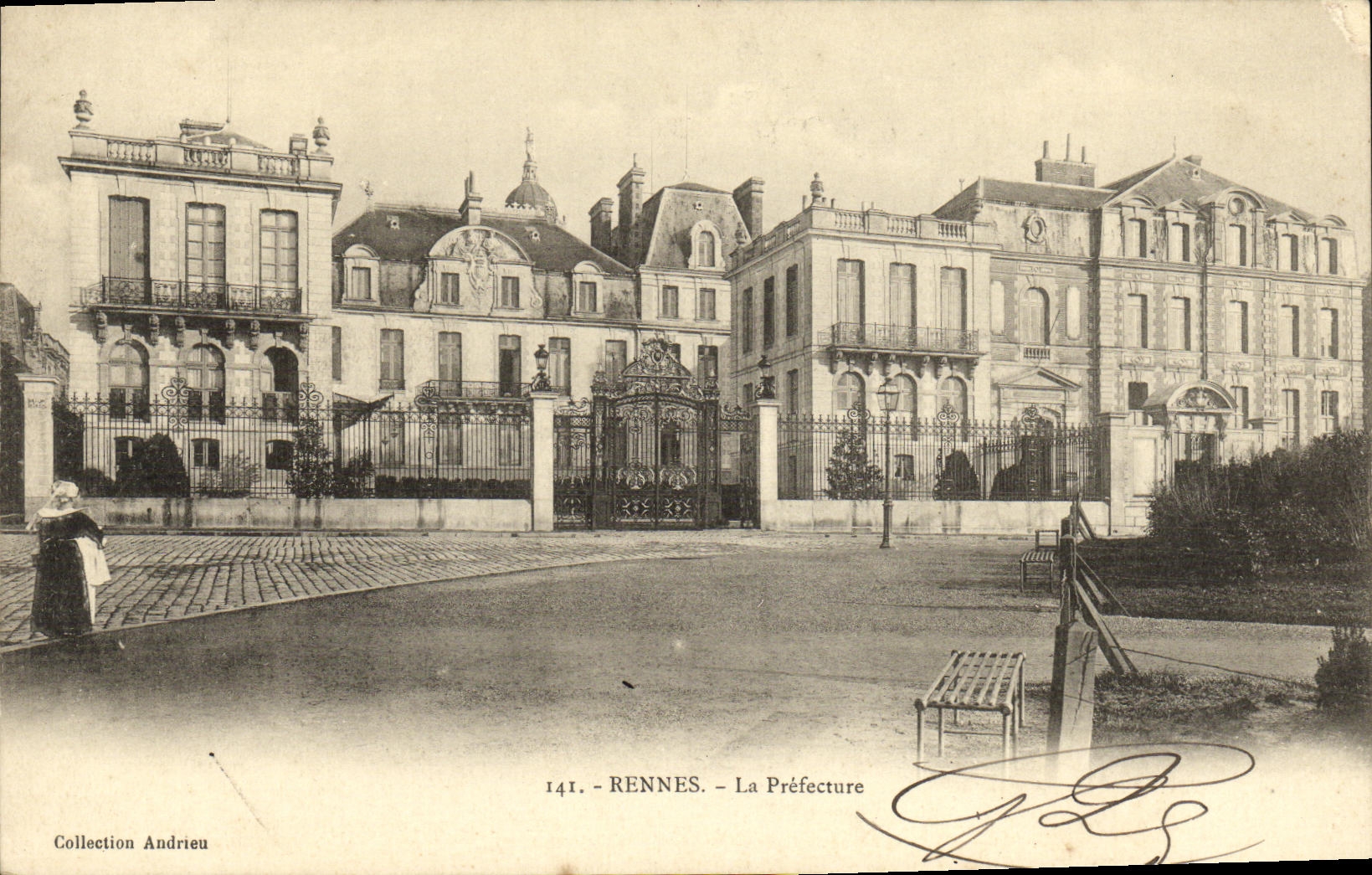 CPA Rennes La Prefecture