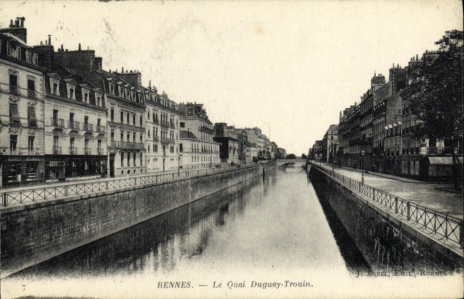 CPA Rennes Le Qaui Duguay Trouin