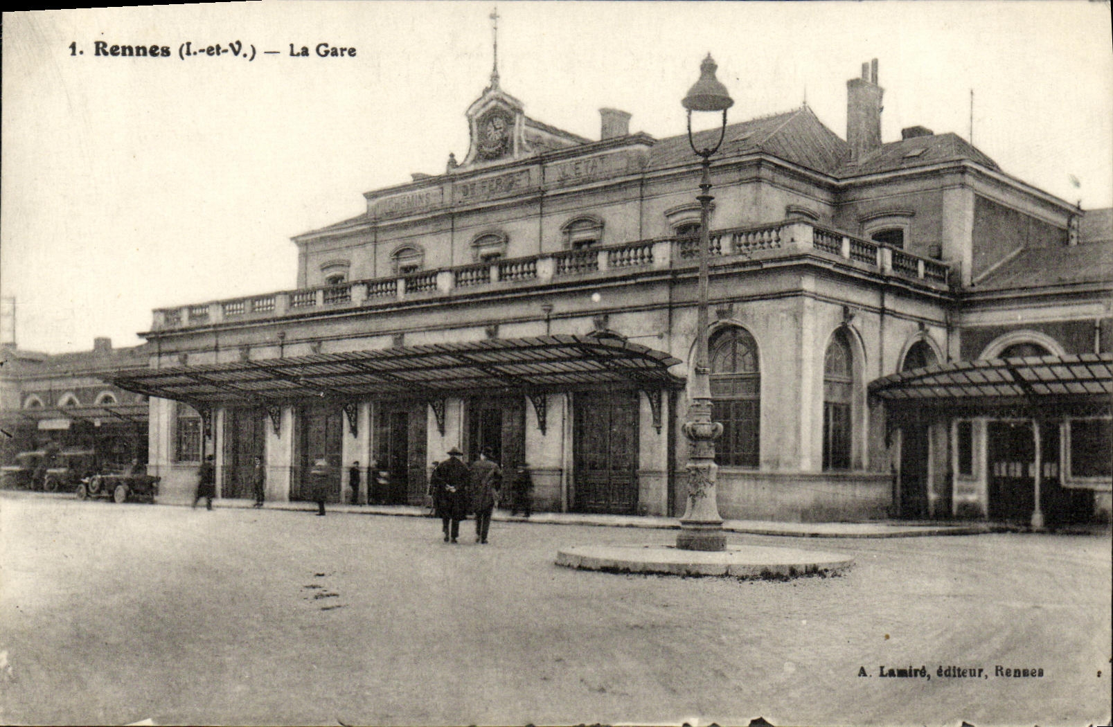 CPA Rennes La Gare