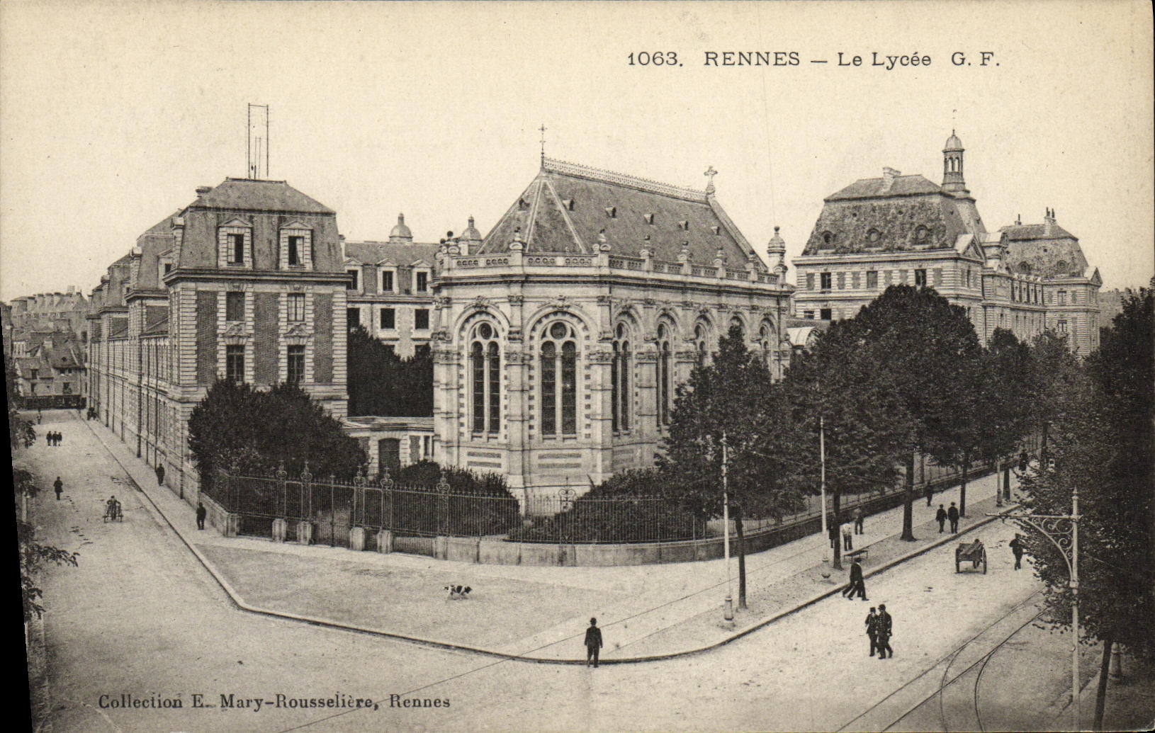 CPA Rennes Le Lycee