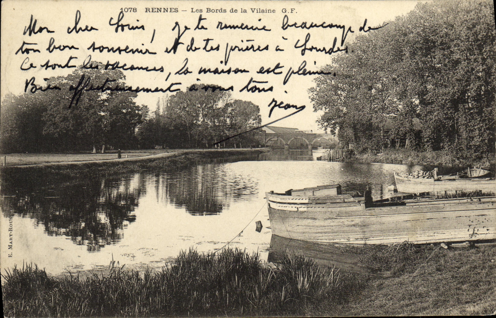 CPA Rennes Les Bords de la Vilaine