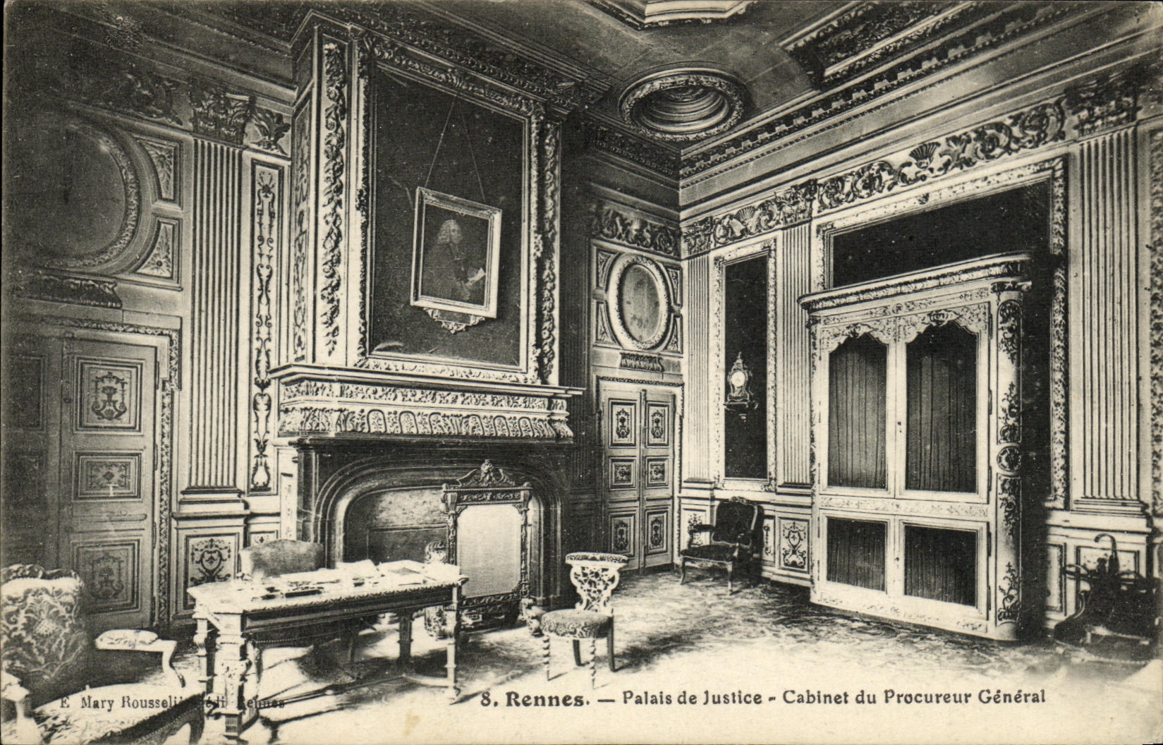 CPA Rennes Palais de Justice Cabinet du Procureur General