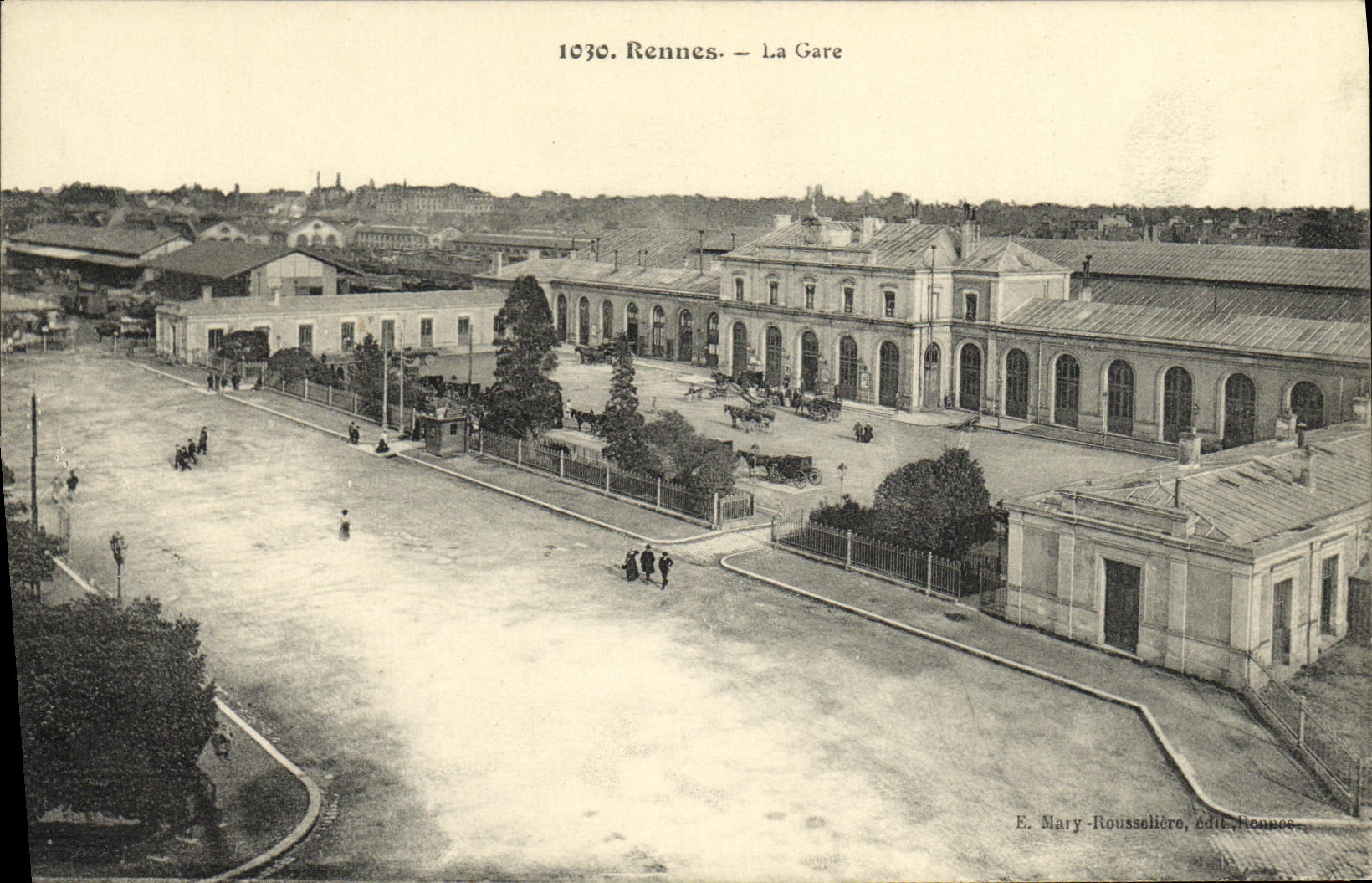 CPA Rennes La Gare