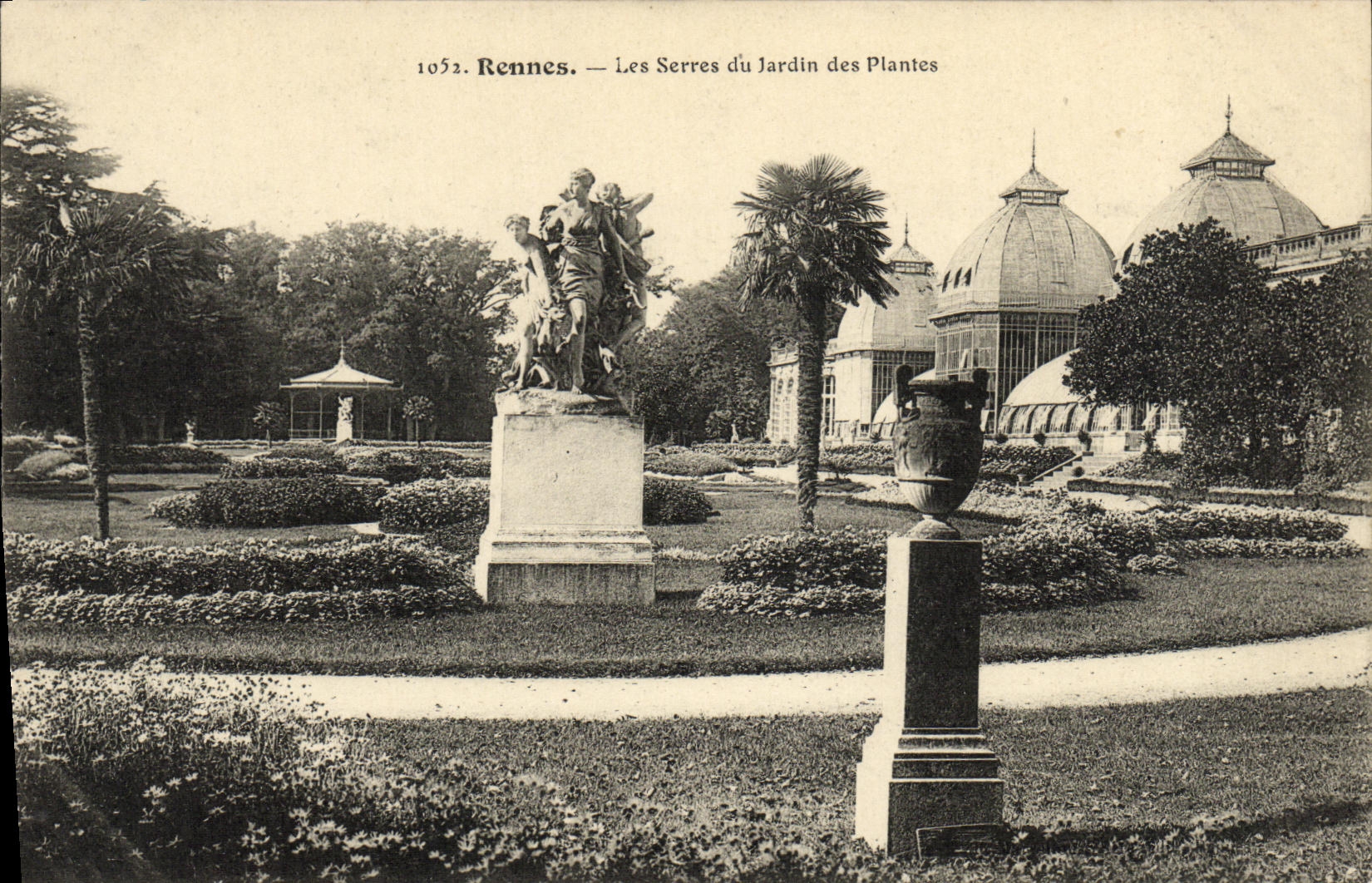CPA Rennes Les Serres du Jardin Des Plantes