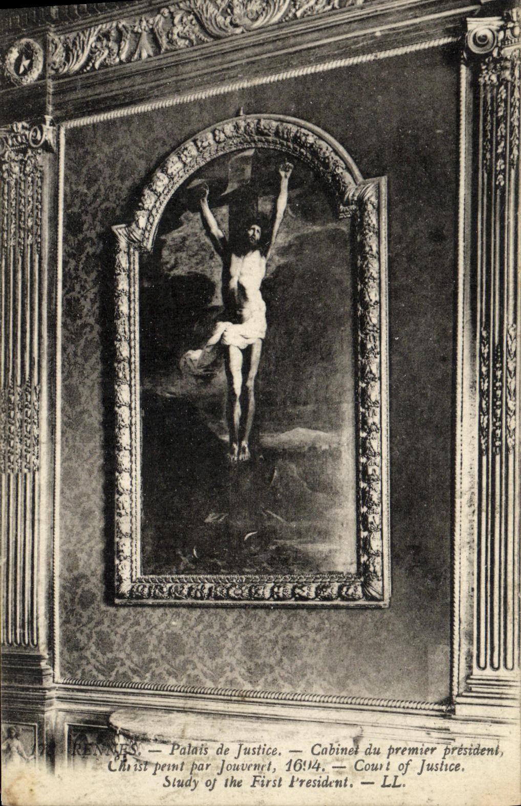 CPA Rennes Palais de Justice Cabinet du Premier president 