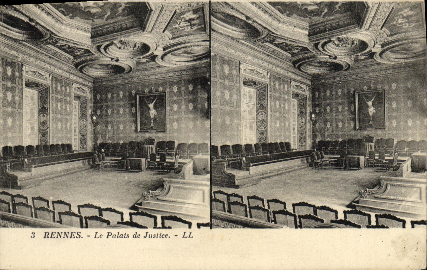 CPA Rennes Le Palais de Justice