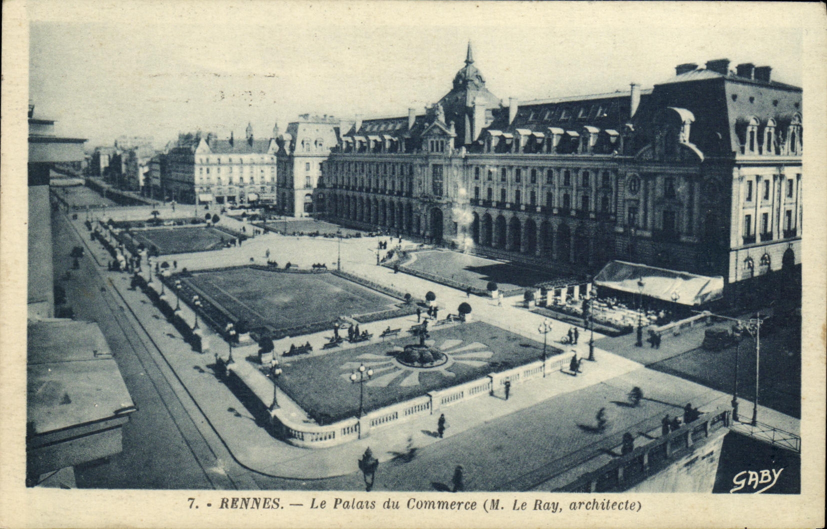 CPA Rennes Le Palais du Commerce