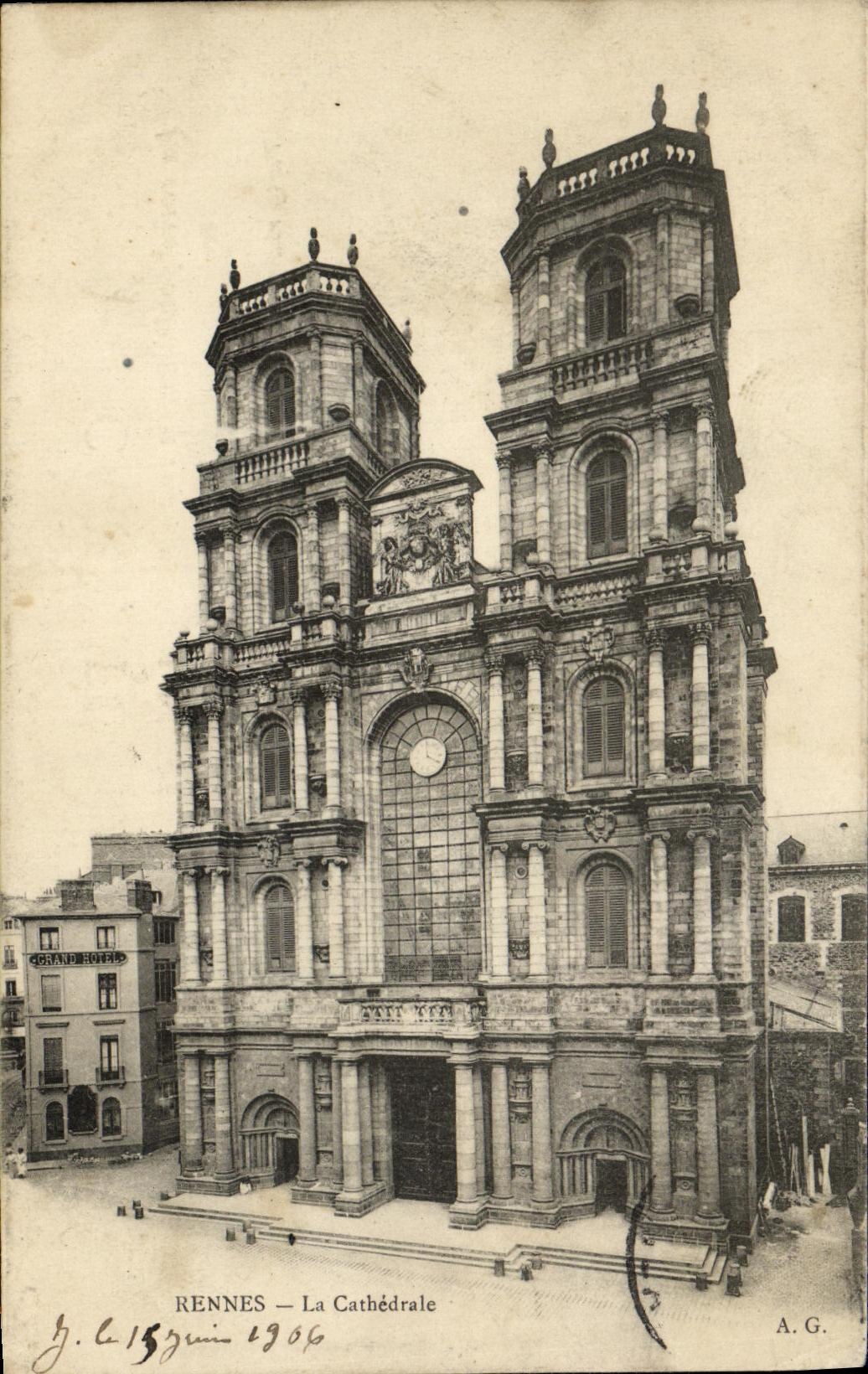 CPA Rennes Le Cathedrale