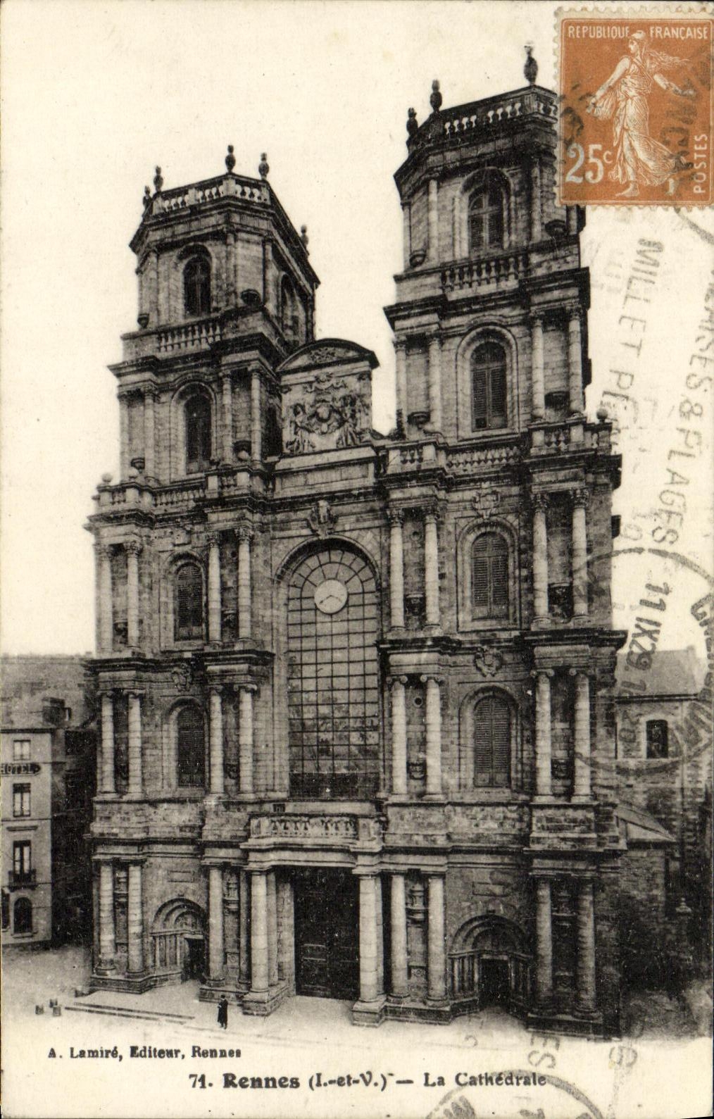 CPA Rennes La Cathedrale