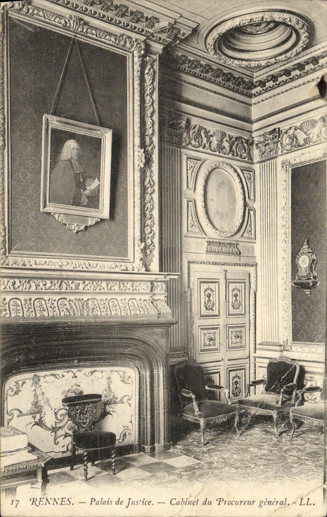 CPA Rennes Palais de Justice Cabinet du procureur general