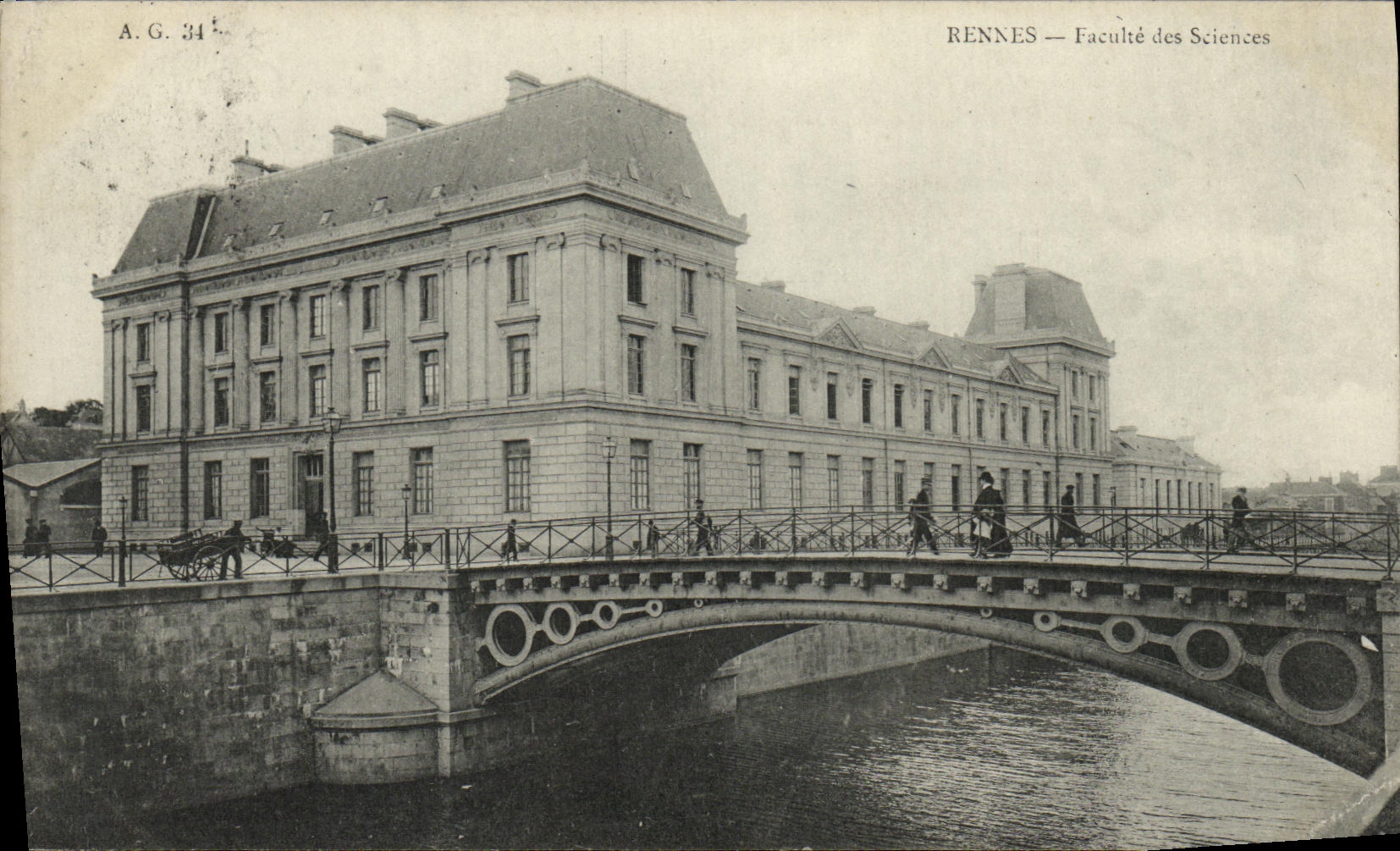 CPA Rennes Les Quais