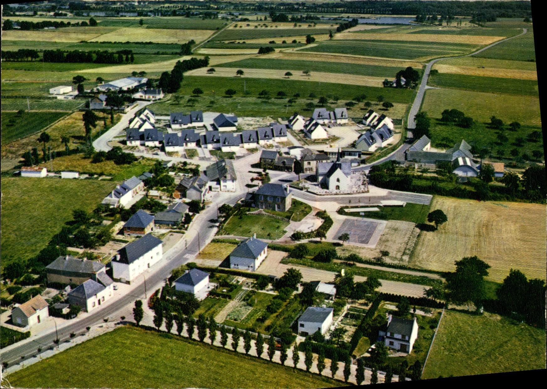 POSTAL MODERNA opinion de Rheu del tabaco del cafe de Moigne Relay de Moigne