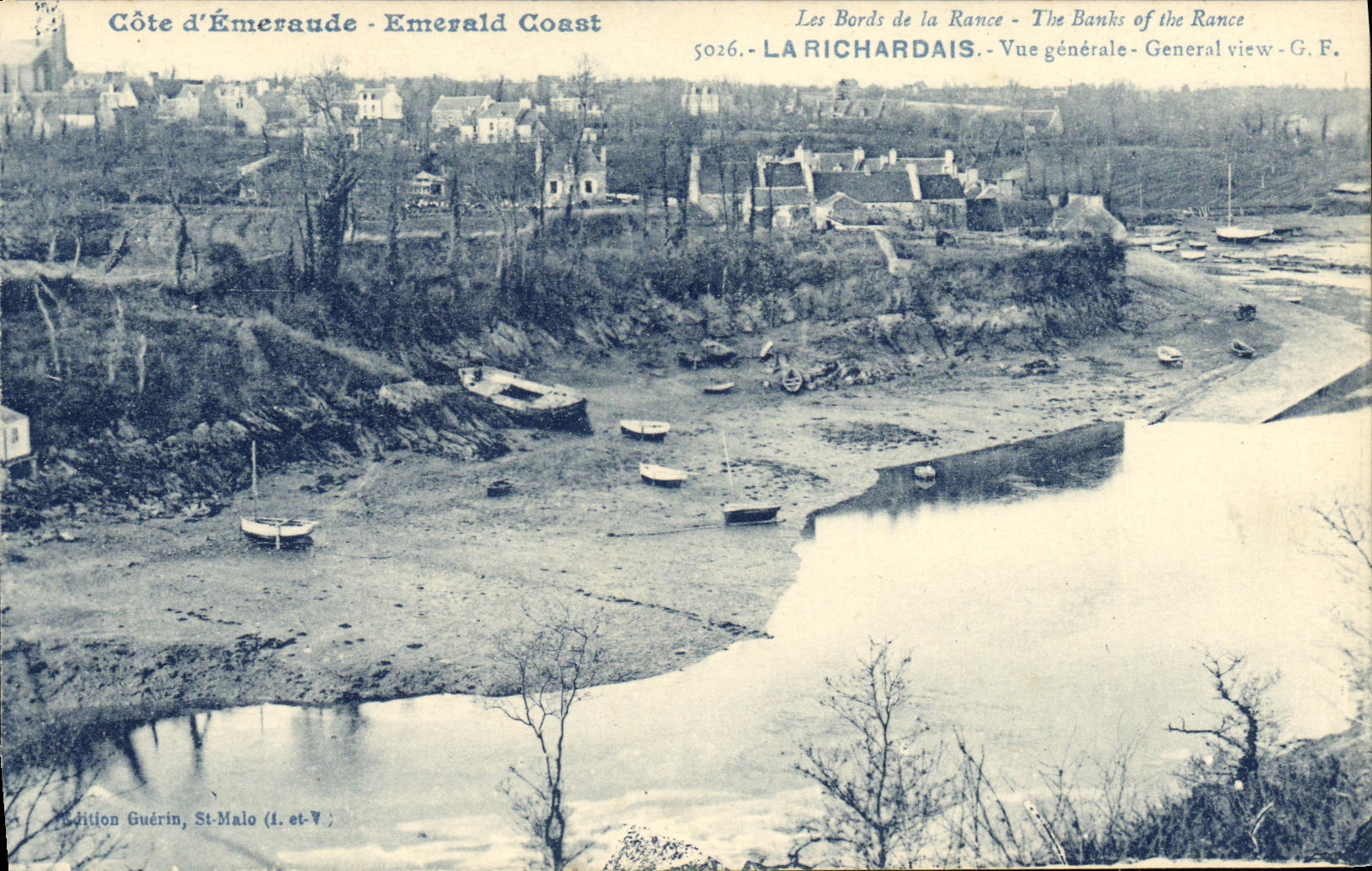 CPA La Richardais Vue Generale 