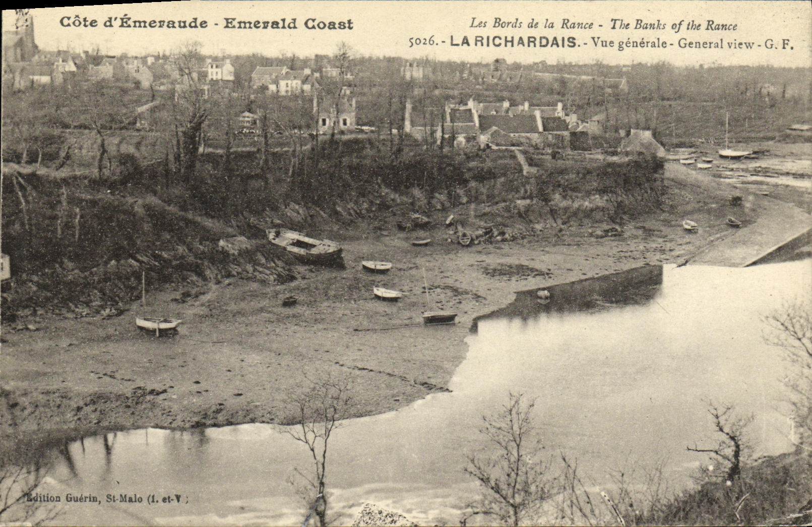 CPA La Richardais Vue Generale 