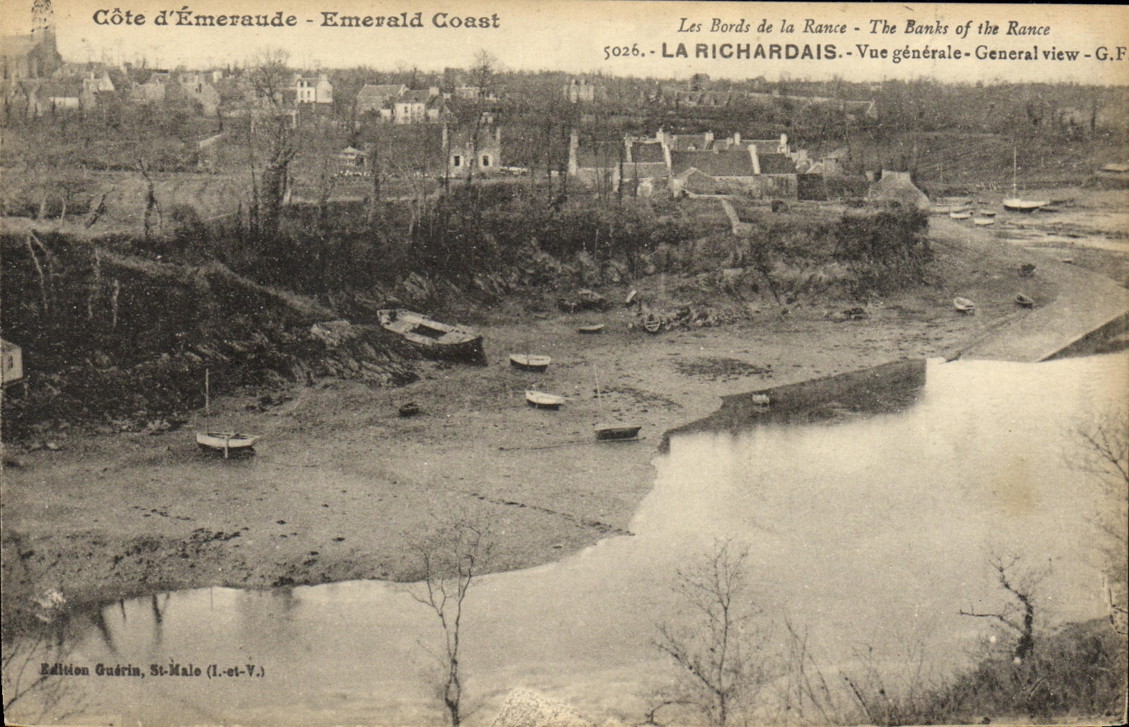 CPA La Richardais Vue Generale 