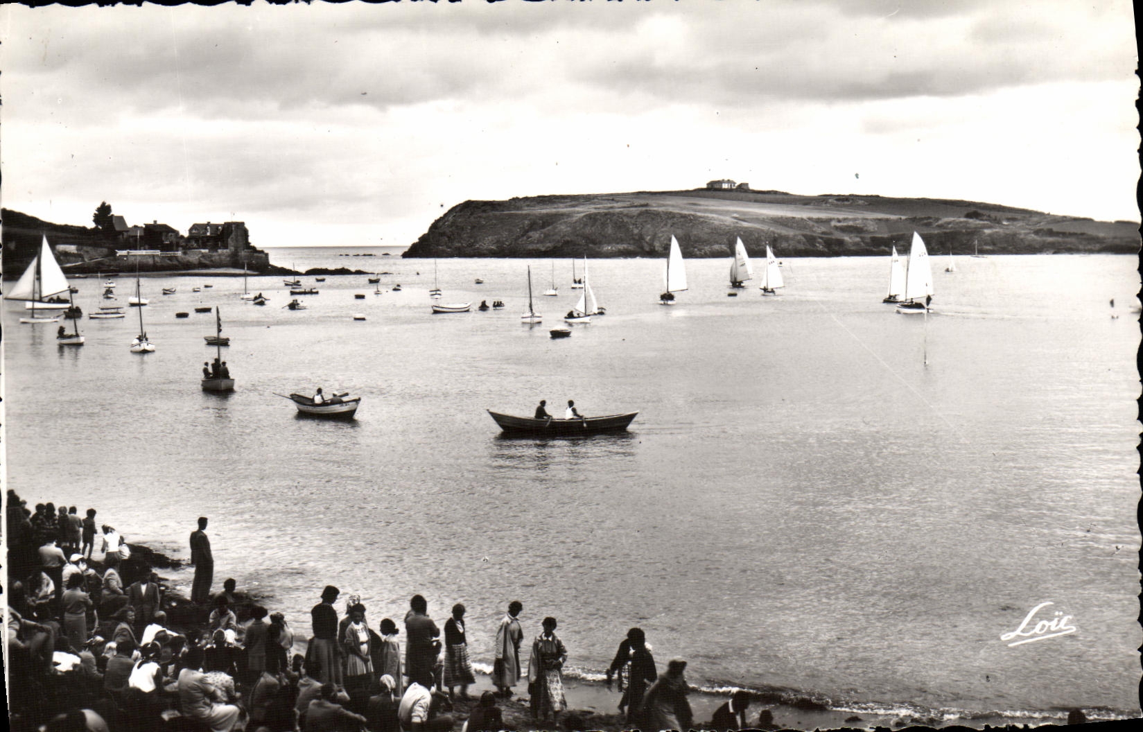 CPM Rotheneuf Un Jour De Regates Bateaux