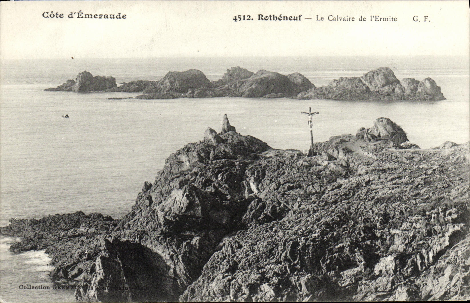 CPA Rotheneuf Le Calvaire de L Ermite