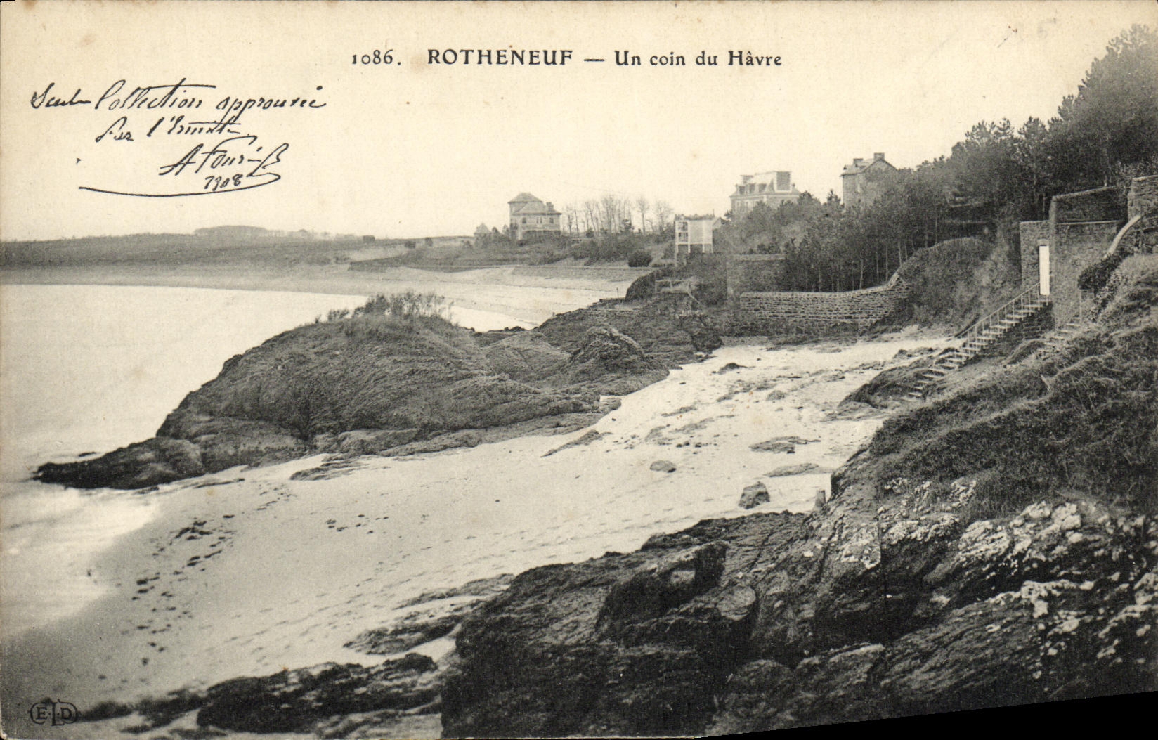 CPA Rotheneuf Un Coin Du Havre