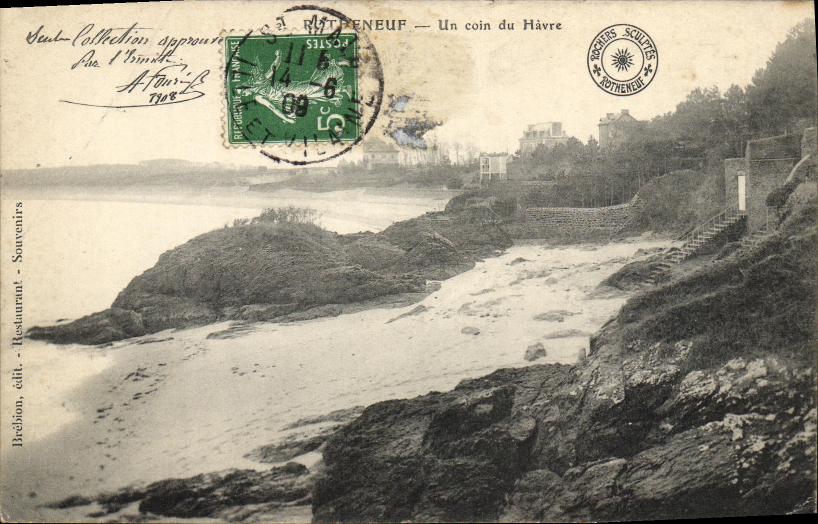 CPA Rotheneuf Un Coin du Havre
