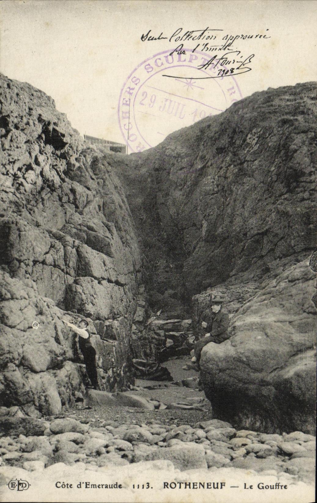 CPA Rotheneuf Le Gouffre