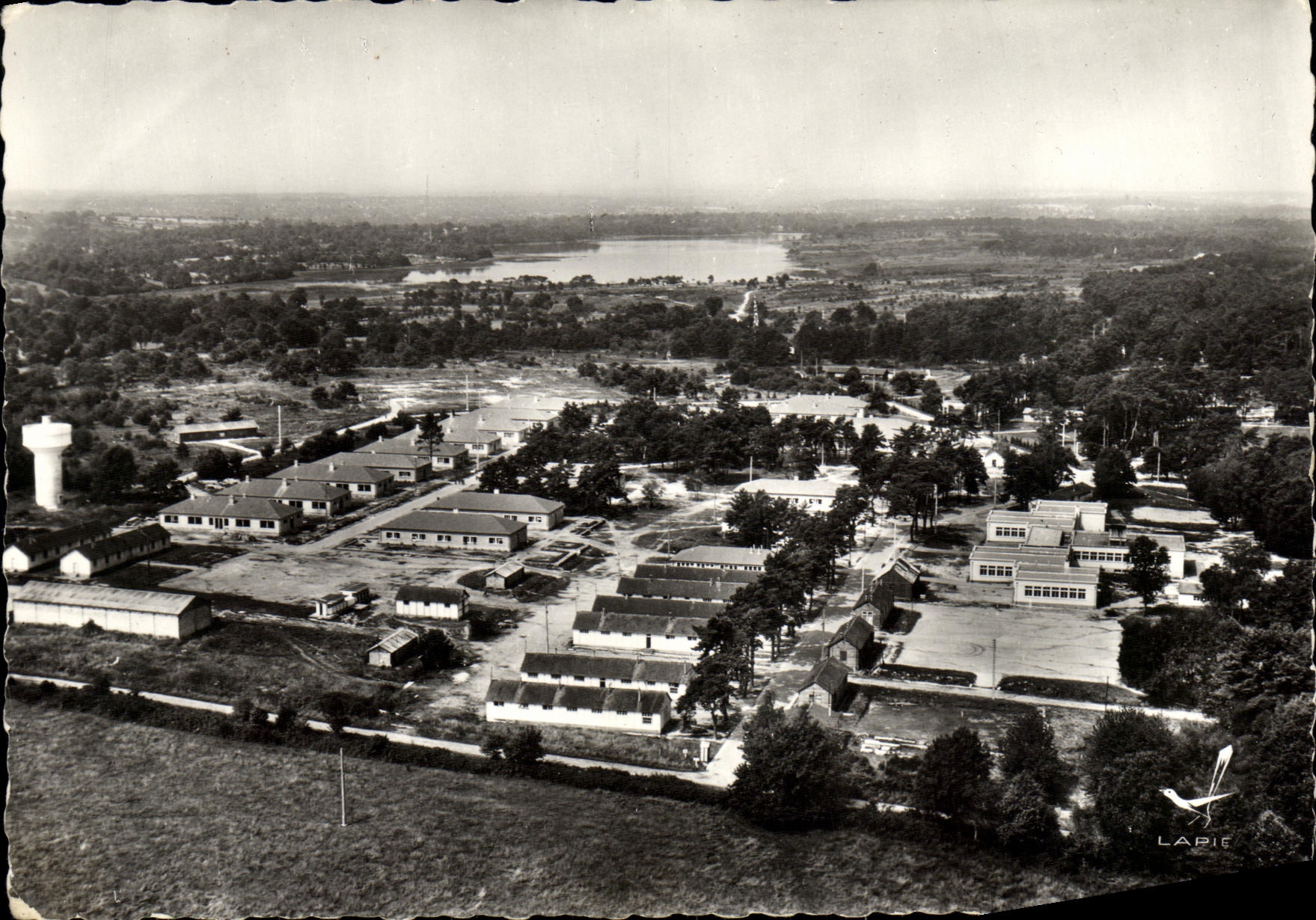 CPM Saint Aubin Du Cormier Le camp de la lande d Ouee