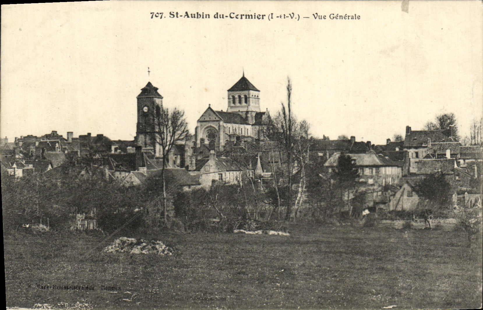 St Aubin de la POSTAL de la VENDIMIA de la opinion de Cormier