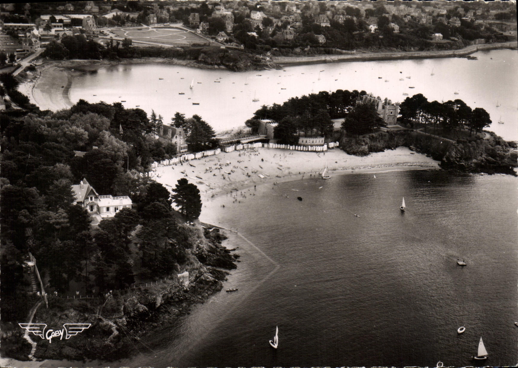 CPM Saint Briac Vue aerienne sur le Blessey et les plages de la Salinette et du Bechet
