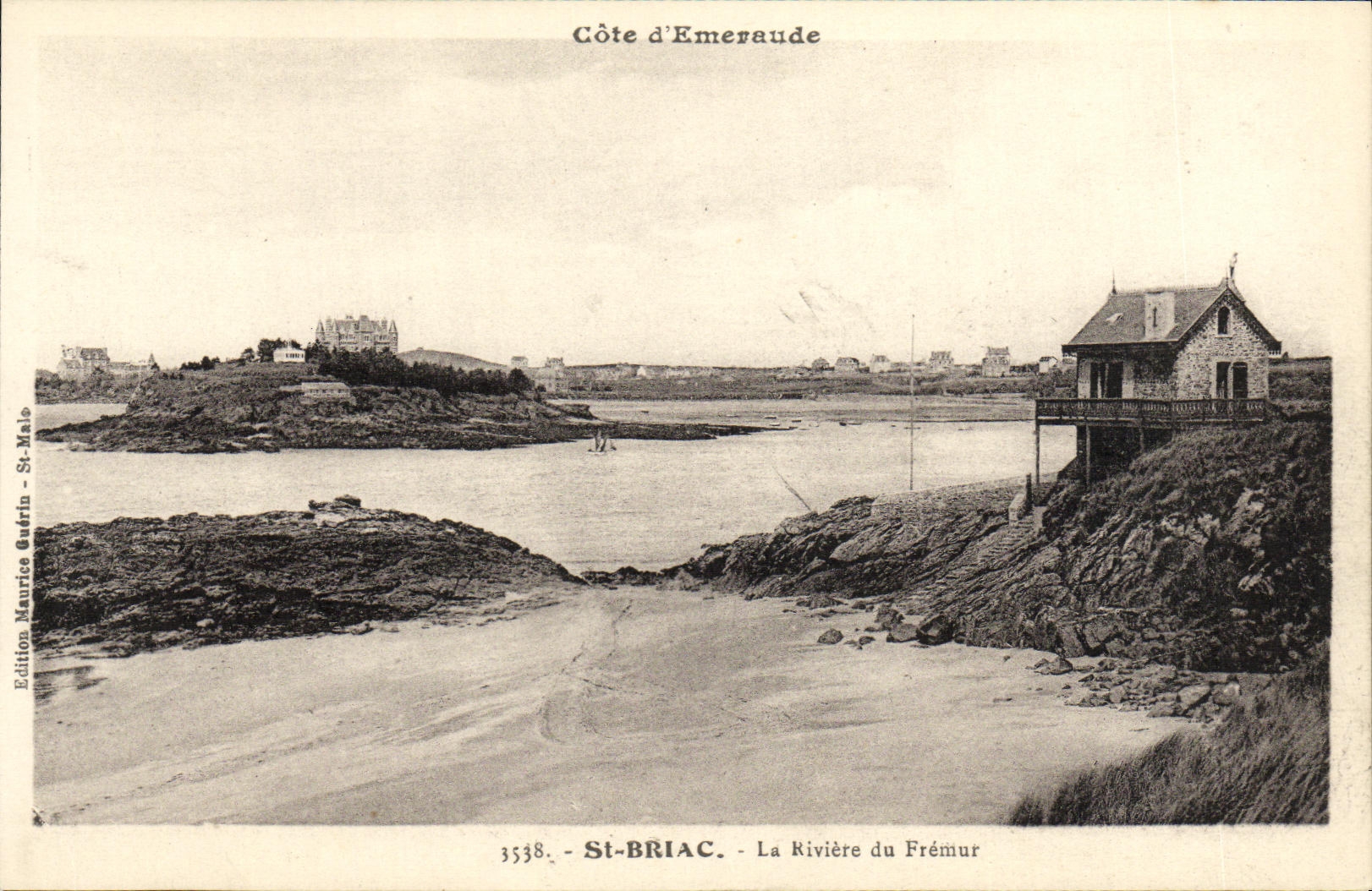 CPA Saint Briac La riviere du Fremur