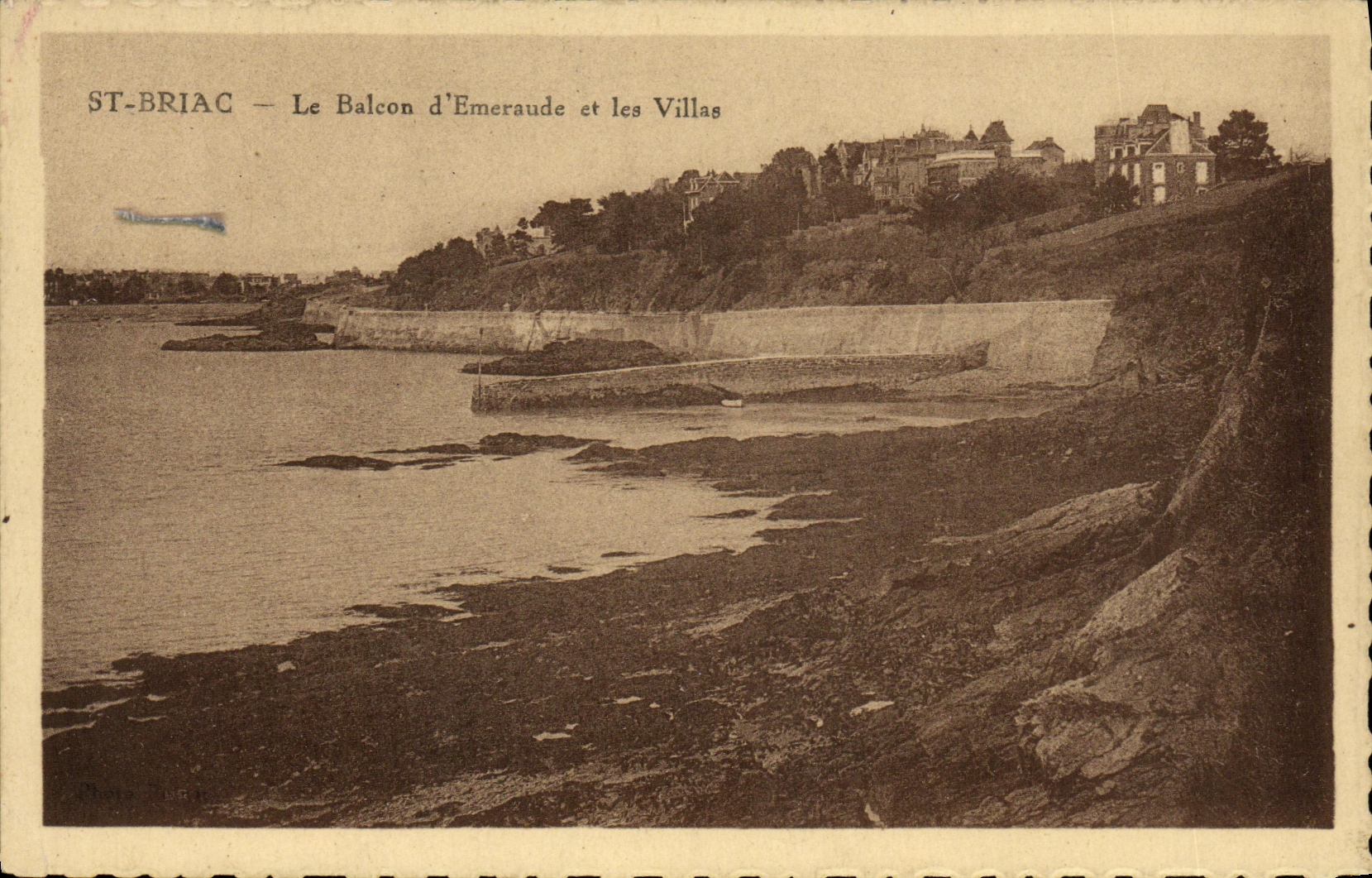 CPA Saint Briac Le Balcon d Emeraude et les Villas