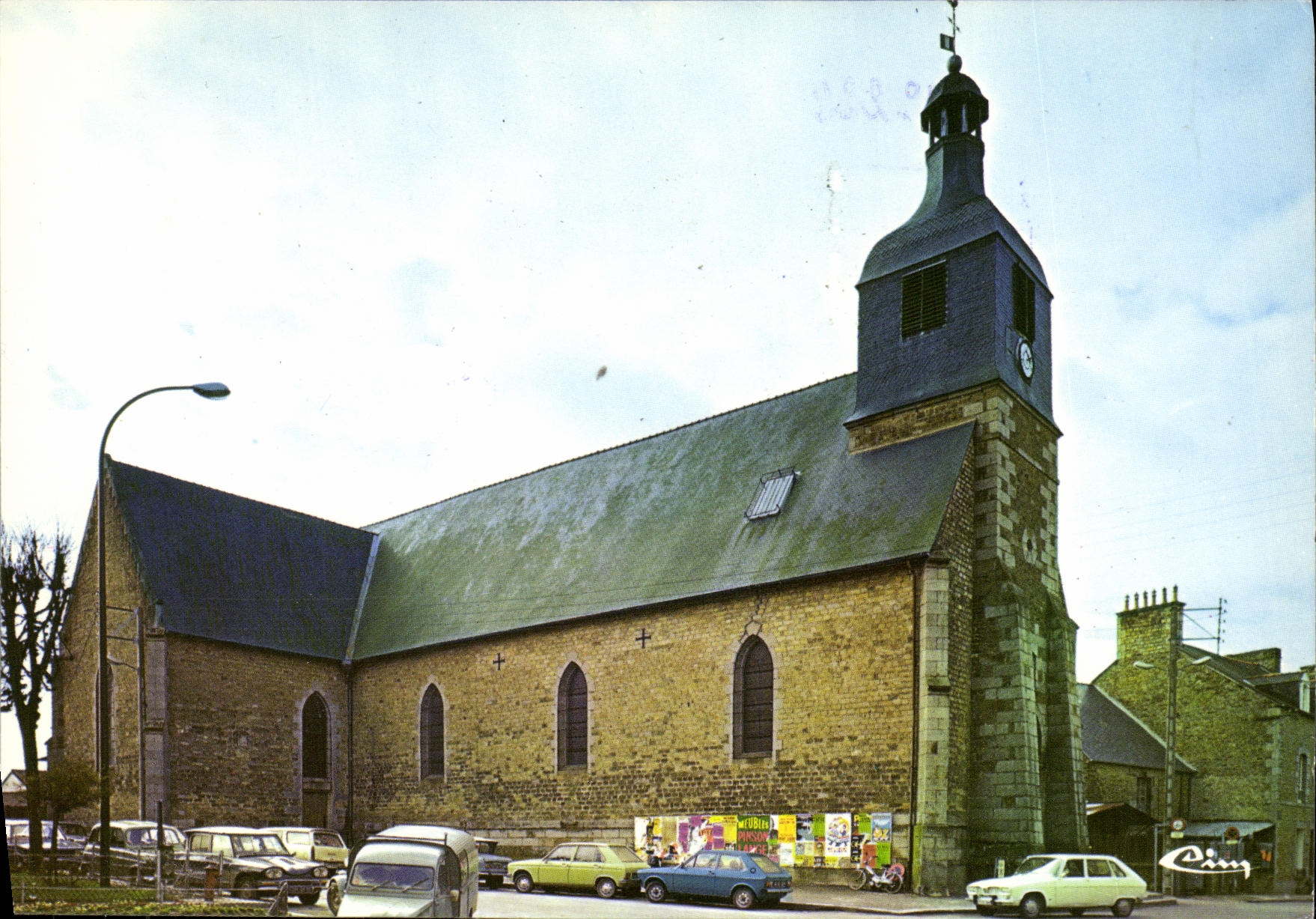 POSTAL MODERNA St Brice en Cogles L iglesia