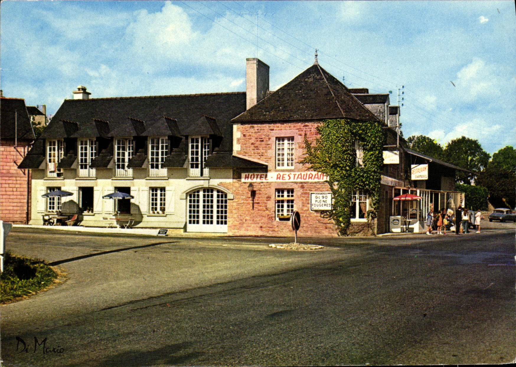 CPM St Georges de Grehaigne Hotel Resturant St Georges Lededente